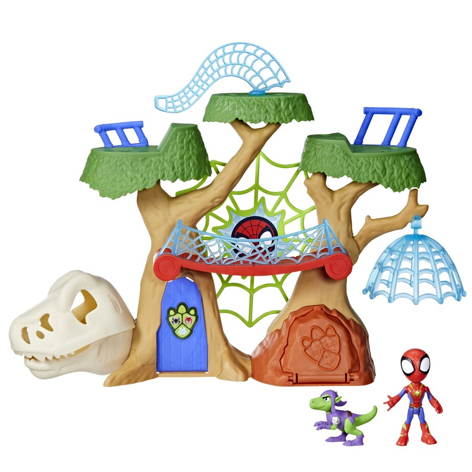Marvel Marvel Spidey and His Amazing Friends Dino-Webs Treehouse Image 12