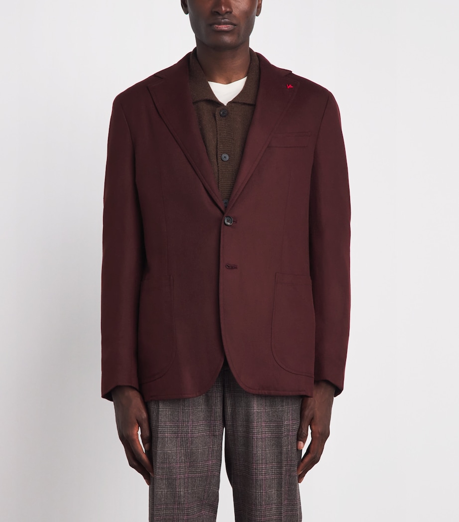Isaia Mens Cashmere Lucio Blazer Image 4