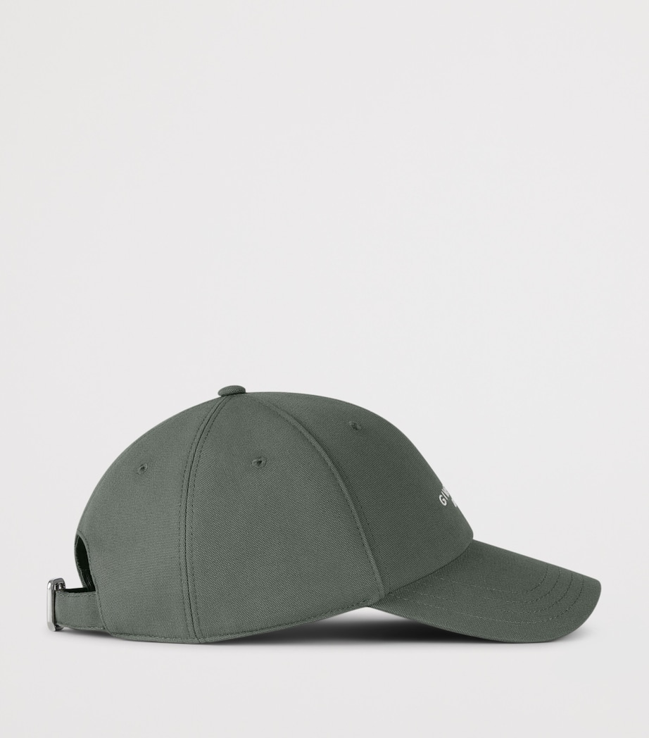 Canvas Logo Baseball Cap SALVIA Image 2