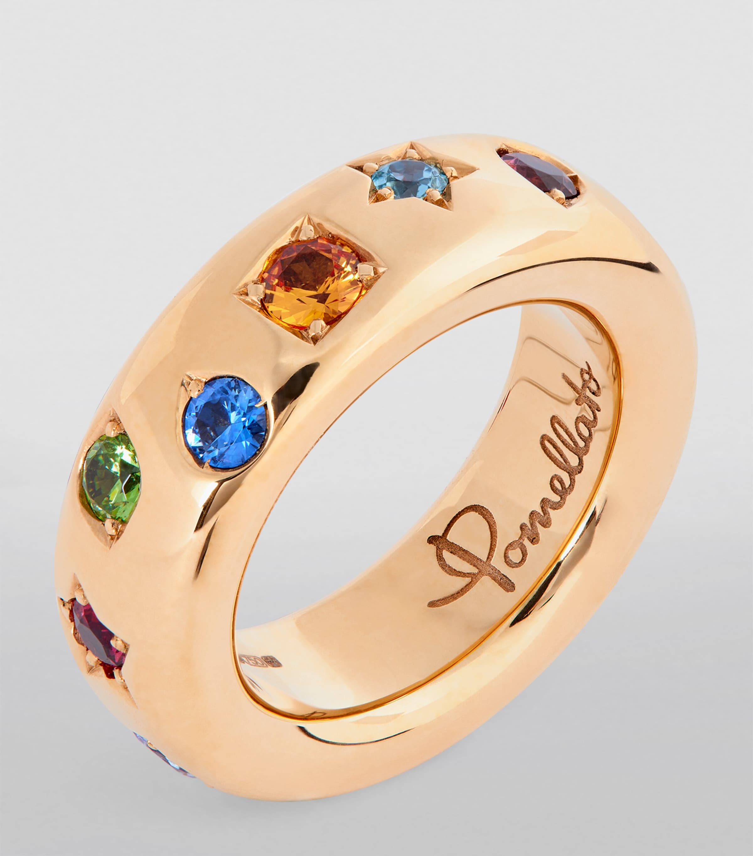 Rose Gold and Gemstone Iconica Ring 000VA Image 2