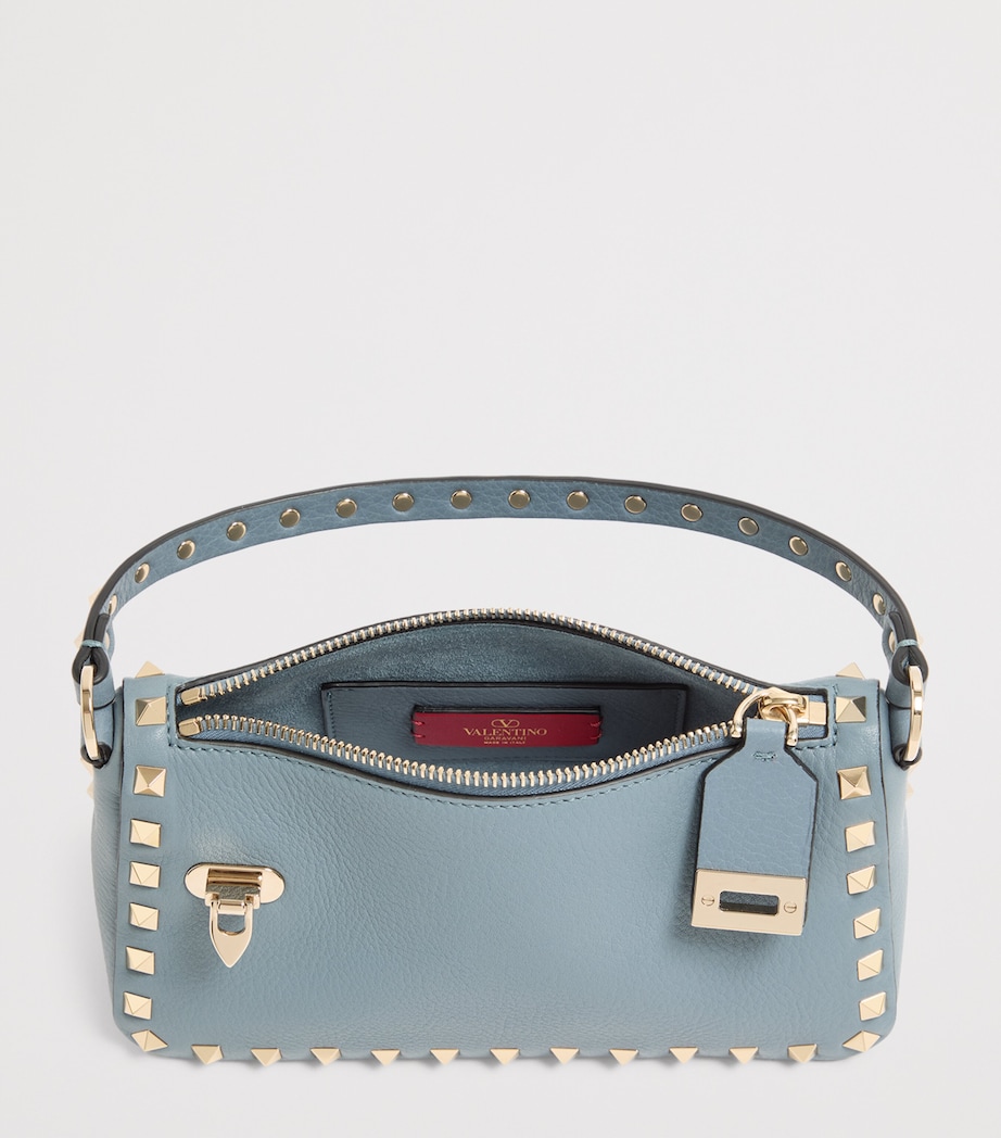 Small Leather Rockstud Shoulder Bag MXE Image 5