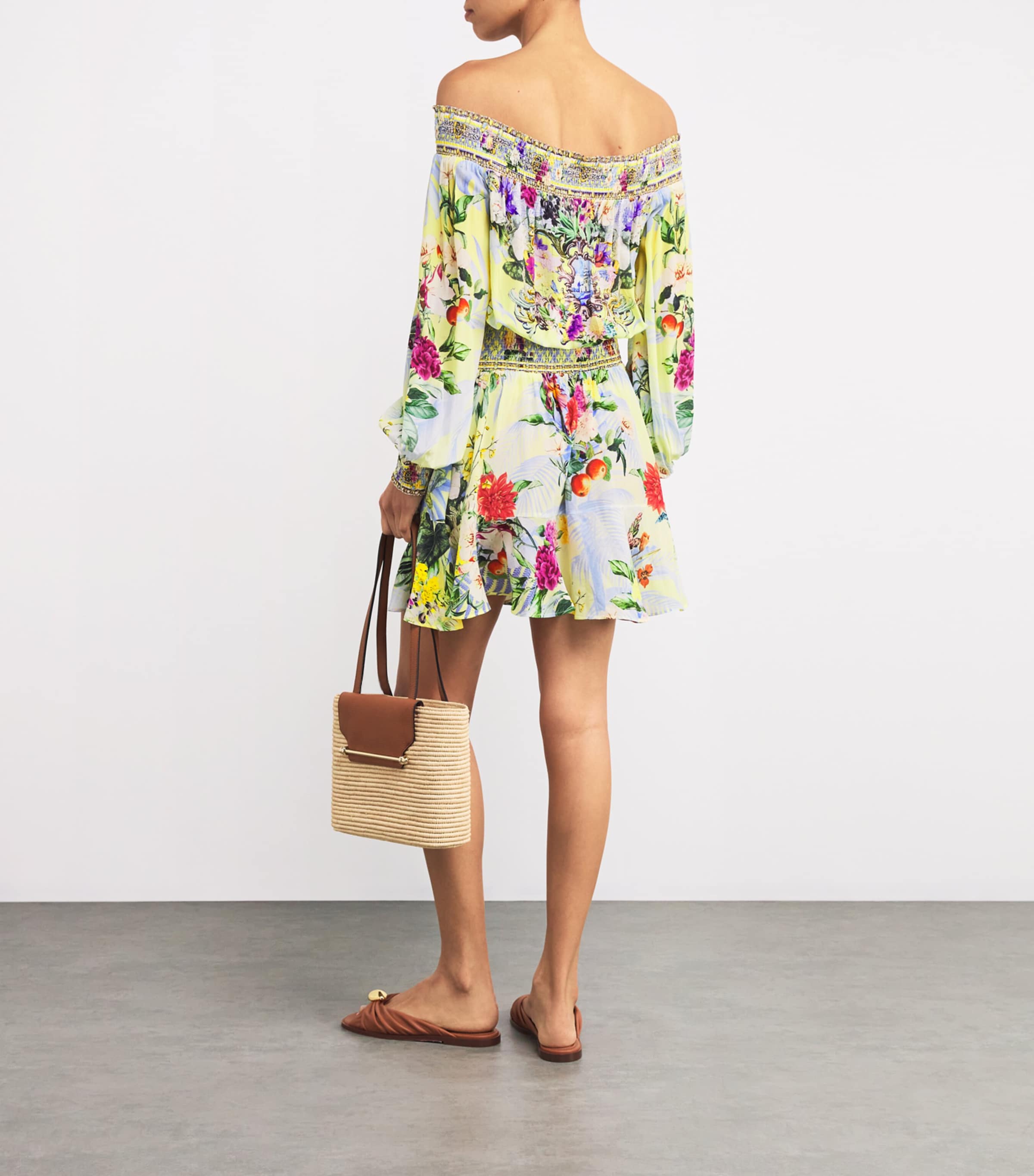 Off-The-Shoulder Mini Dress FLORFANT Image 3