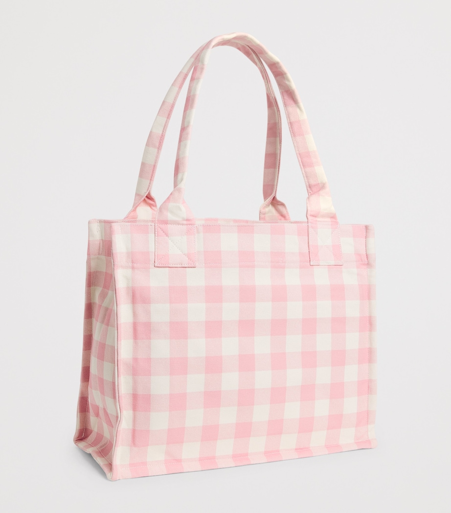 Large Cotton Easy Shopper Tote Bag 038 BLEACHED MAUVE Image 3