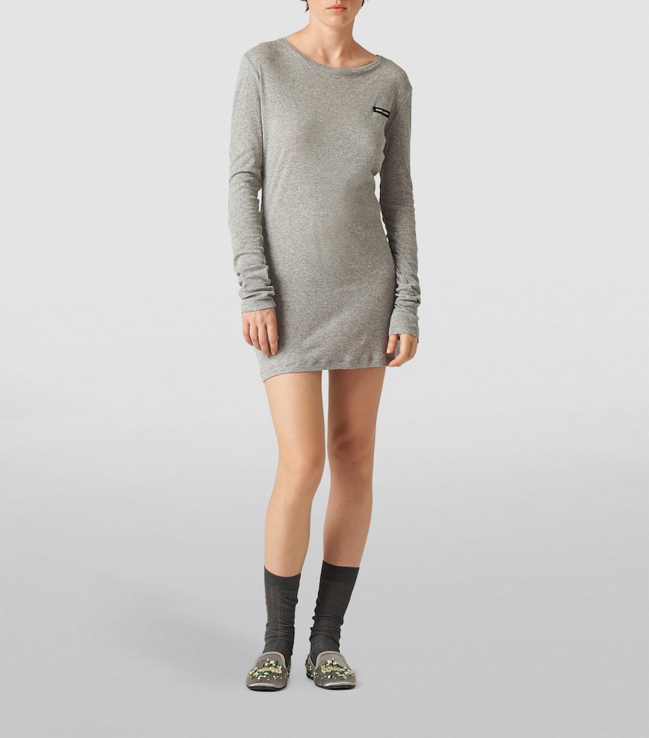 Ribbed Mini Dress F0031 Image 2