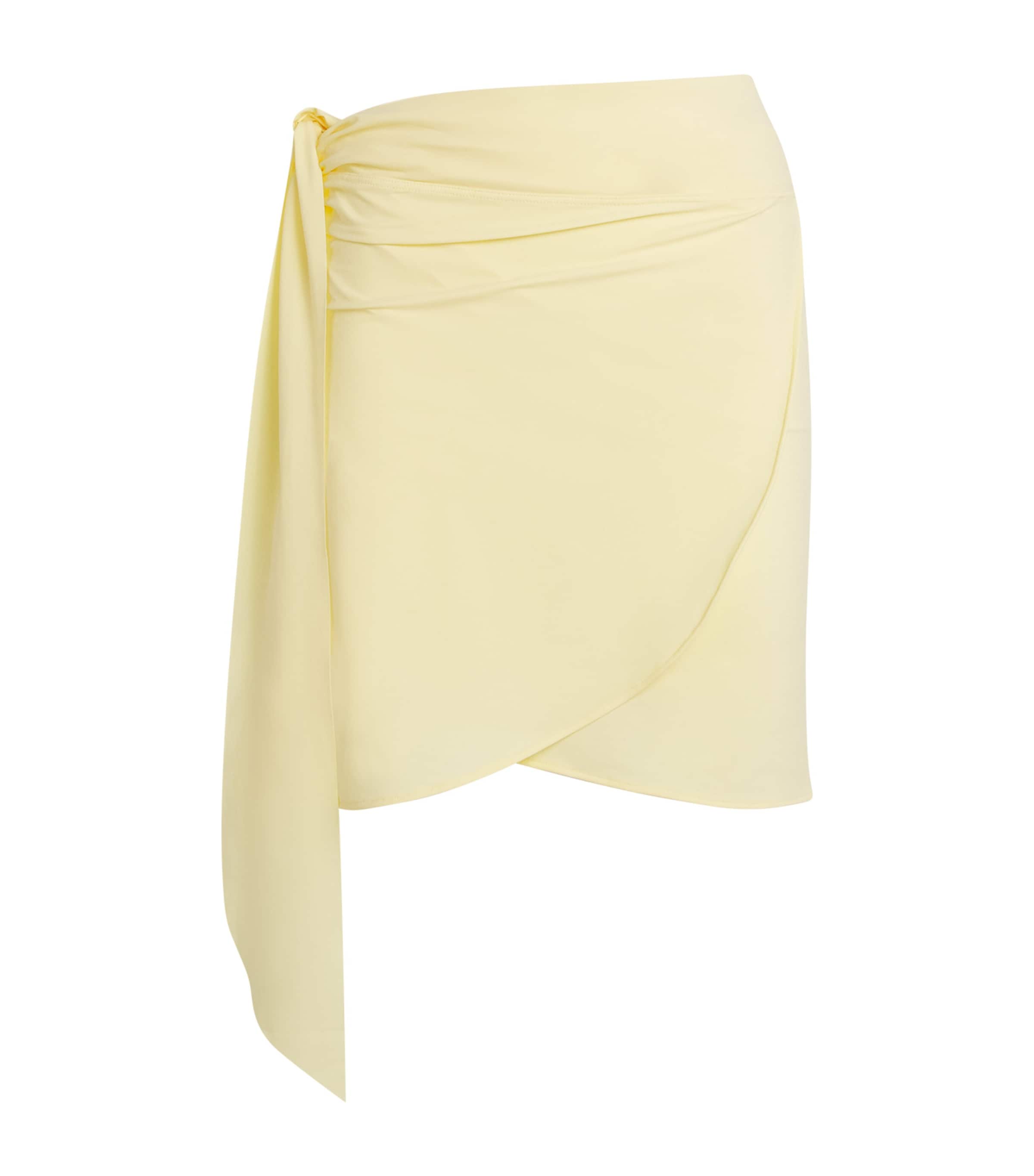 Hunza G Womens Short UPF50+ Sarong Butter Image 1
