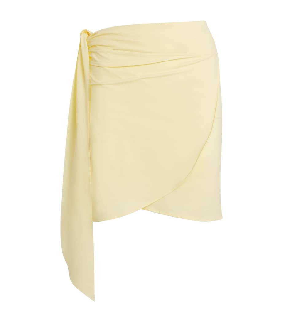 Hunza G Womens Short UPF50+ Sarong Butter Image 1
