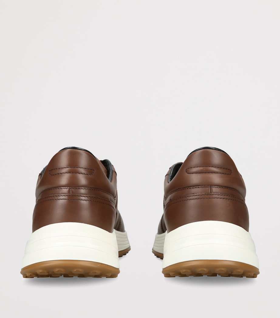 Hogan Leather Hyperlight Sneakers Dark Brown Image 4