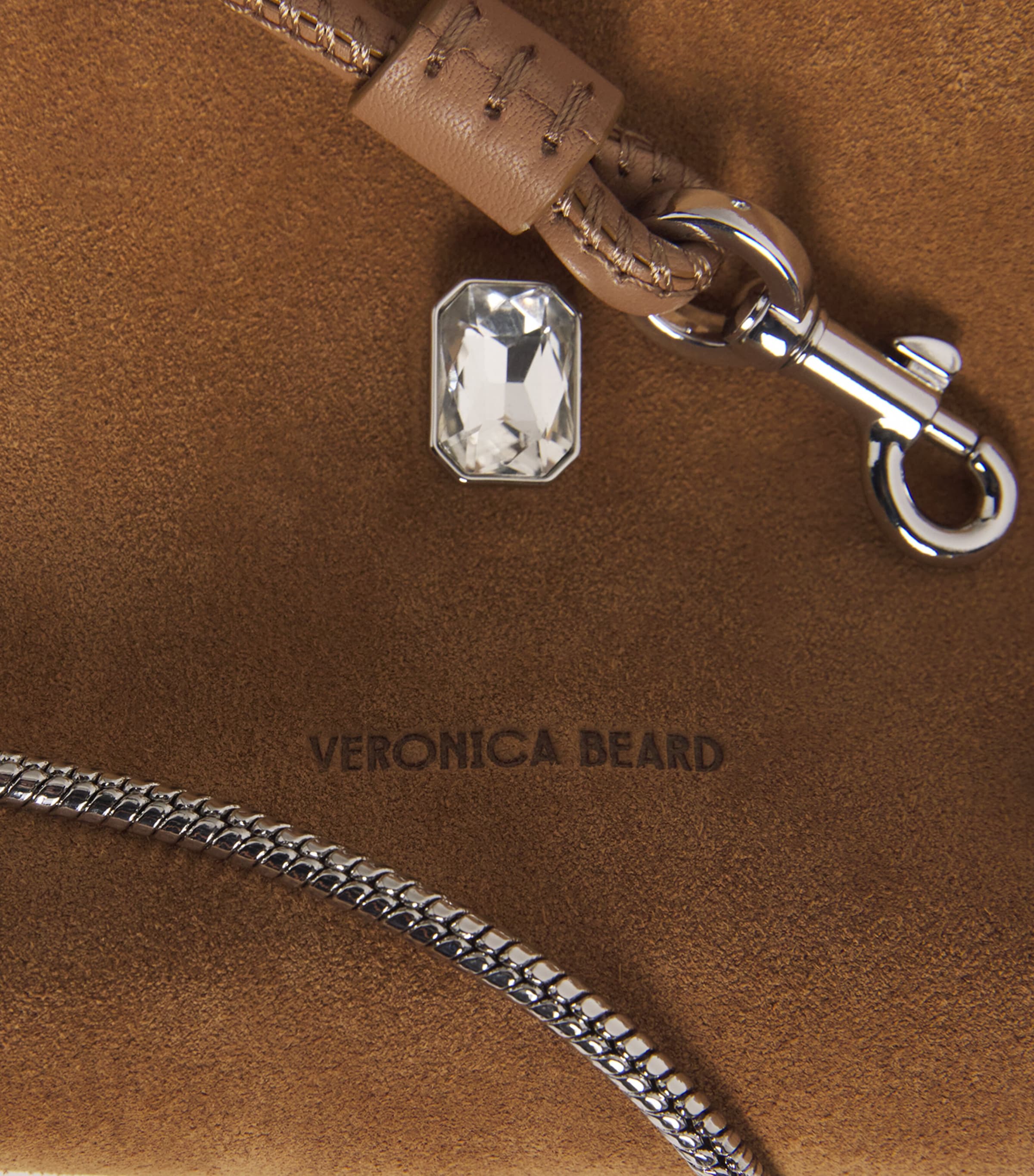 Small Suede Stash Cross-Body Bag Y0090 ACORN Image 6