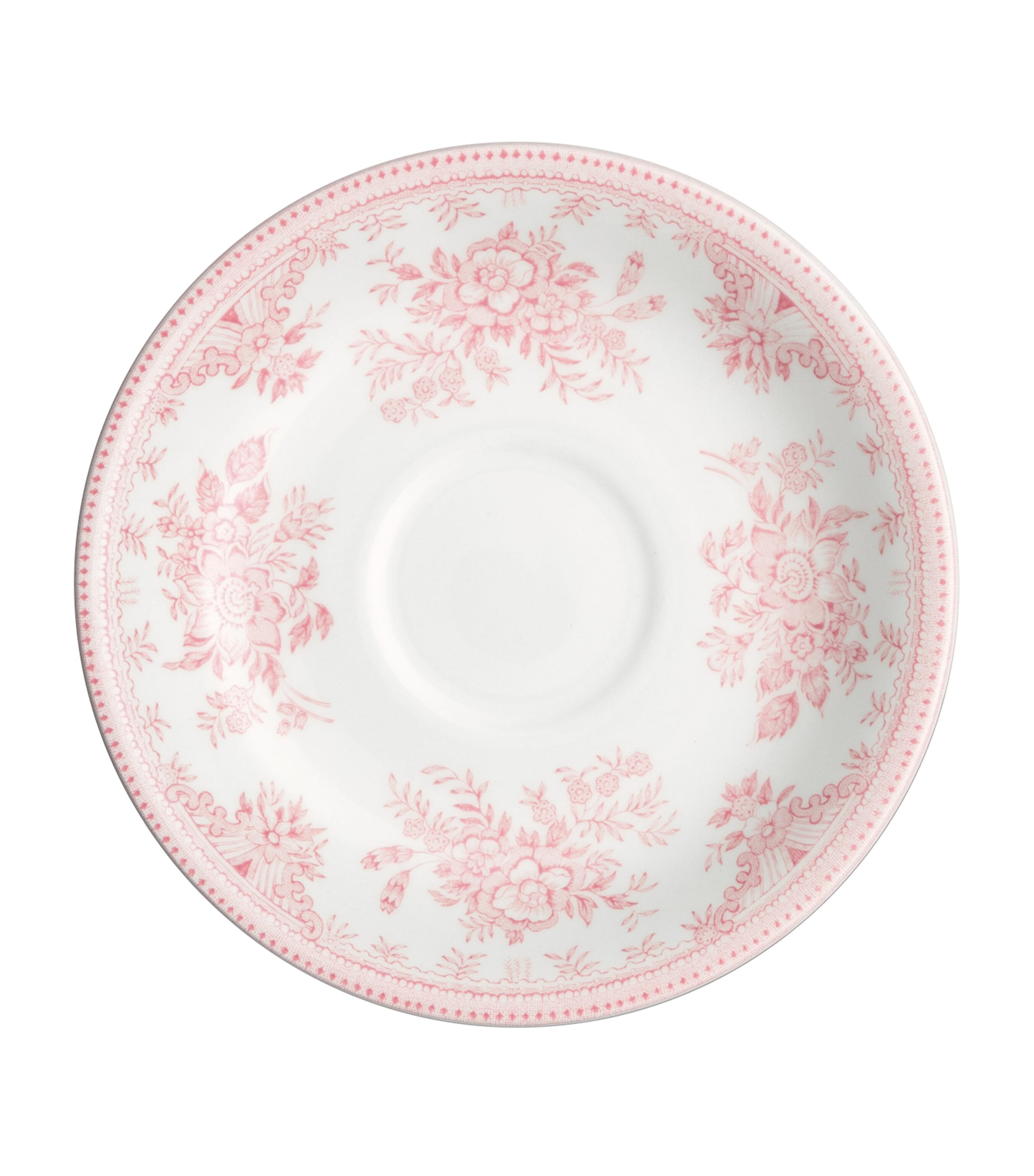 Burleigh Pink Asiatic Pheasants Teacup and Saucer Pink Image 3
