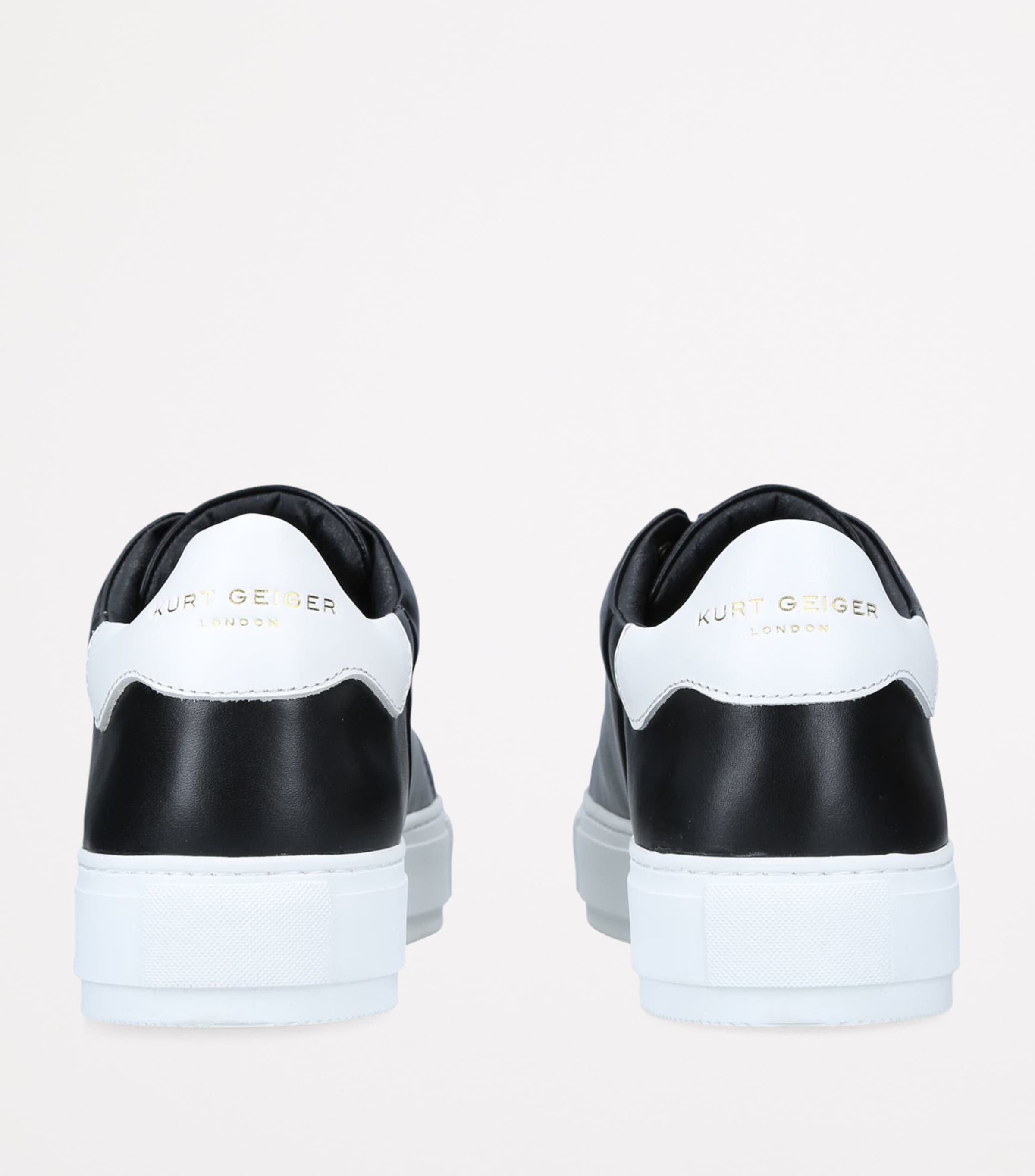 Leather Laney Sneakers BLACK Image 3