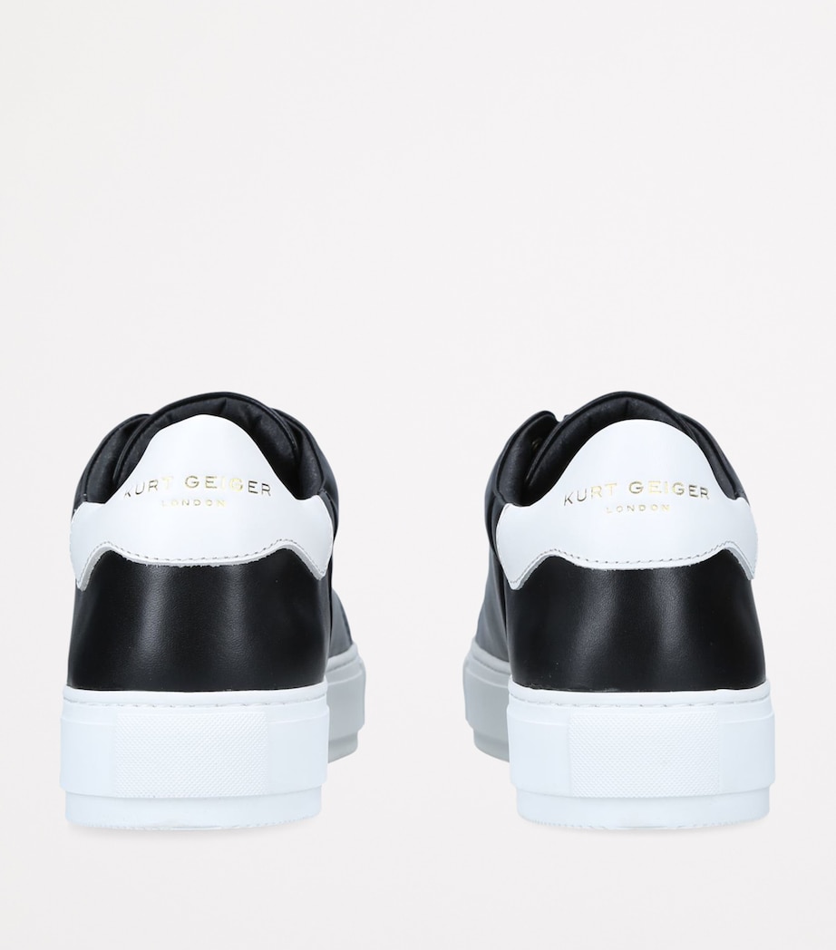 Leather Laney Sneakers BLACK Image 3