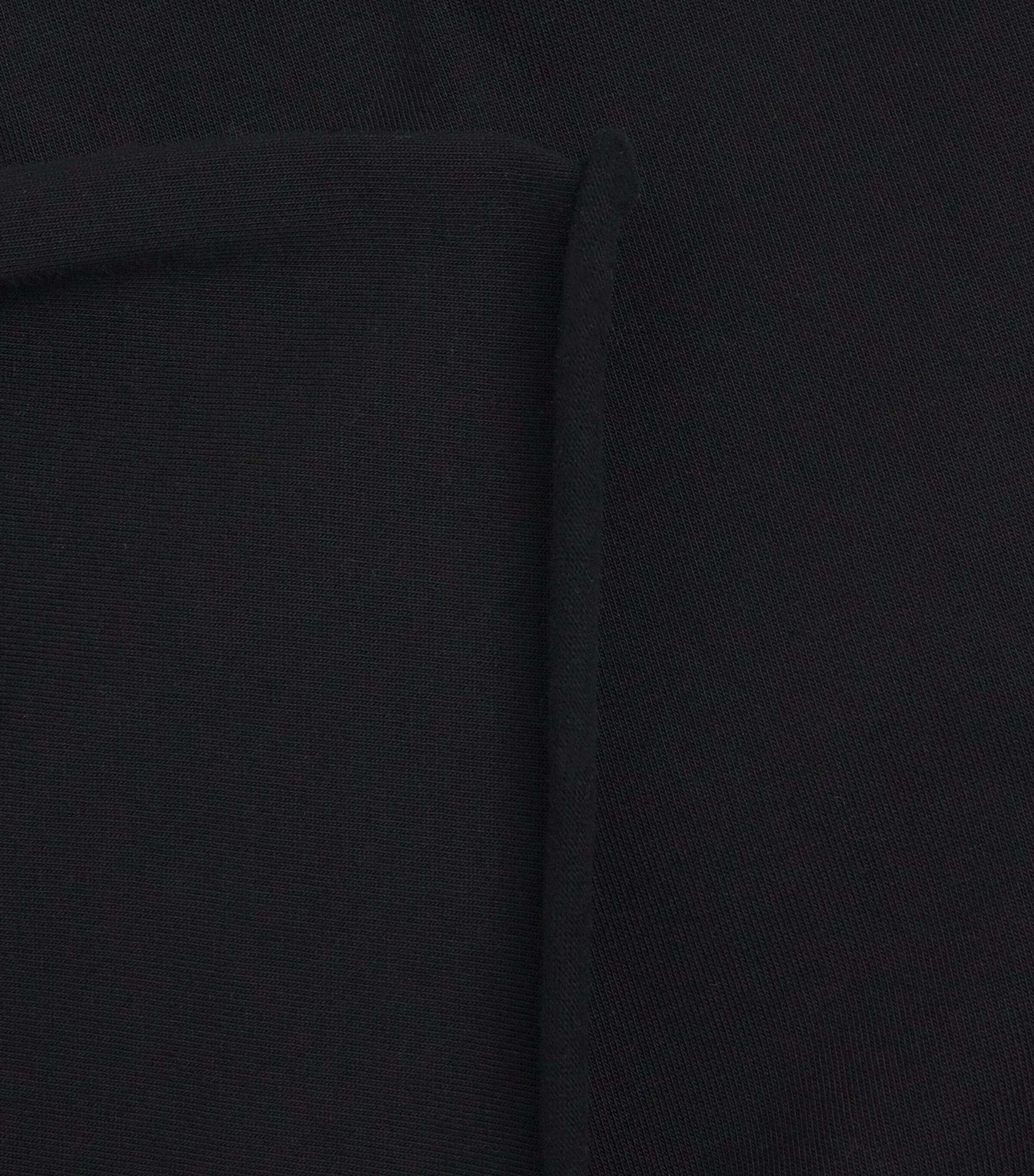 Rick Owens Mens Cotton Tommy T-Shirt Black/ Image 5