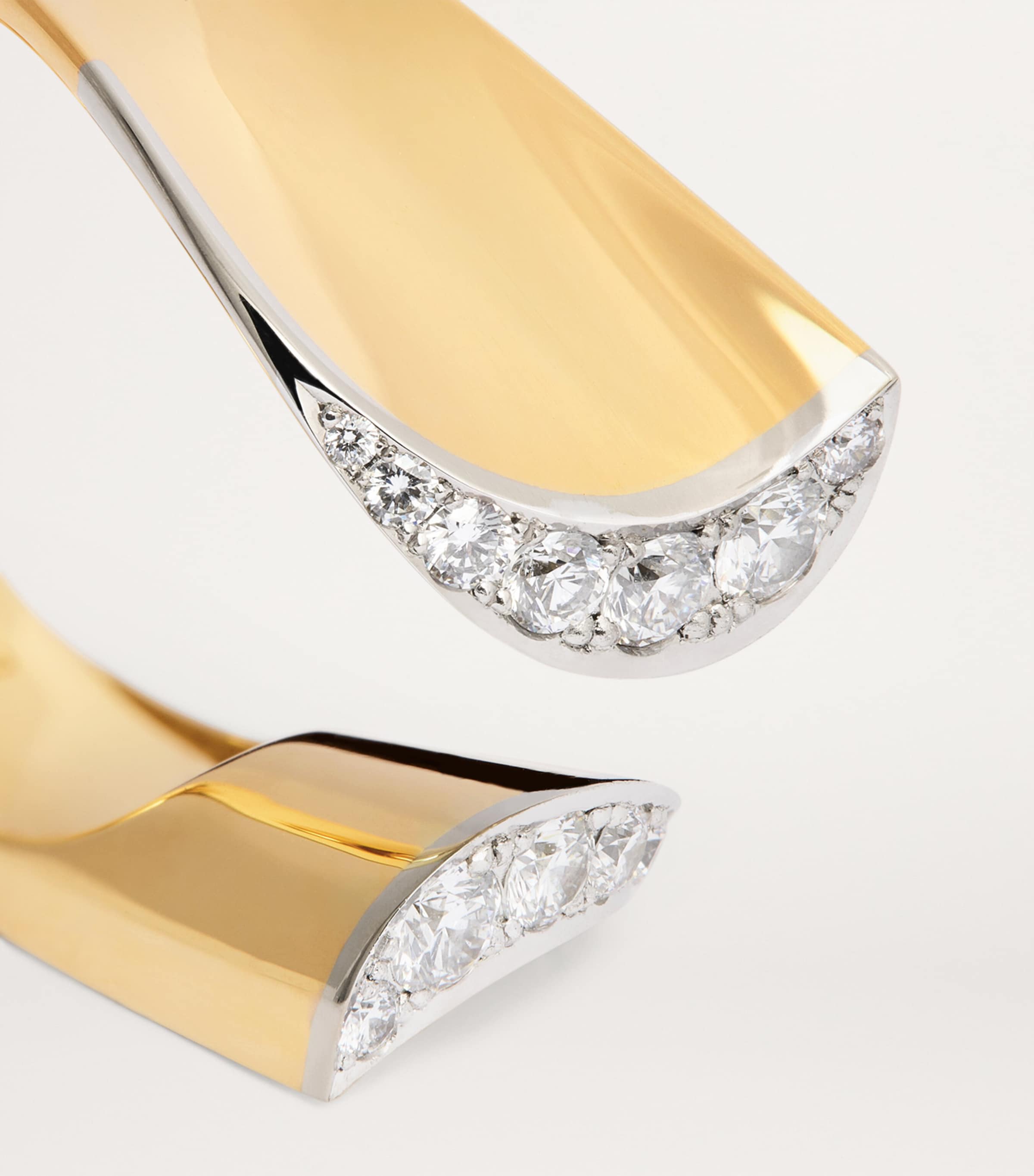 Yellow Gold and Diamond Margareta Pinky Ring YELLOW GOLD Image 6