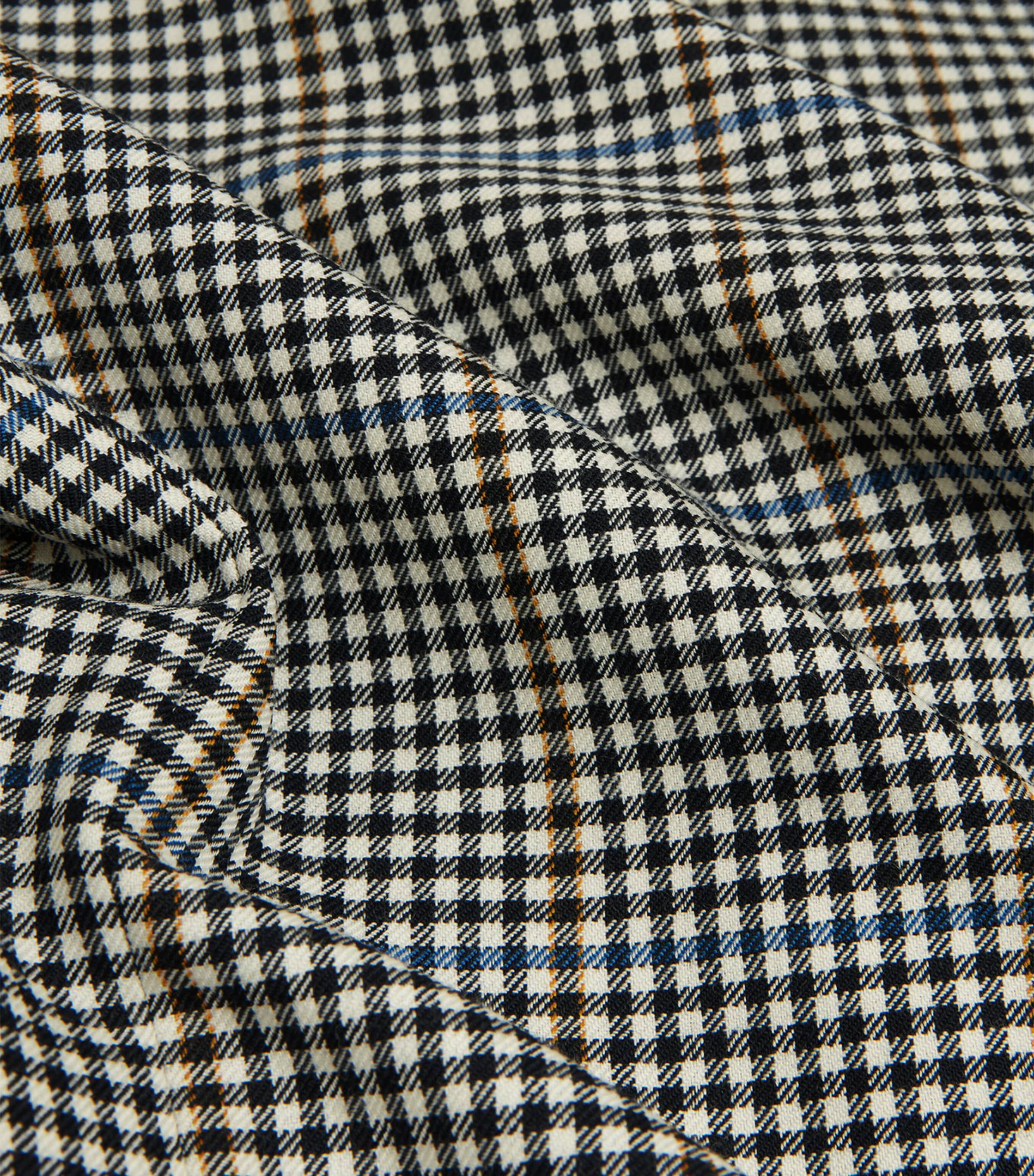 Merino Wool Gingham Cavendish Blazer 101IVORY Image 4