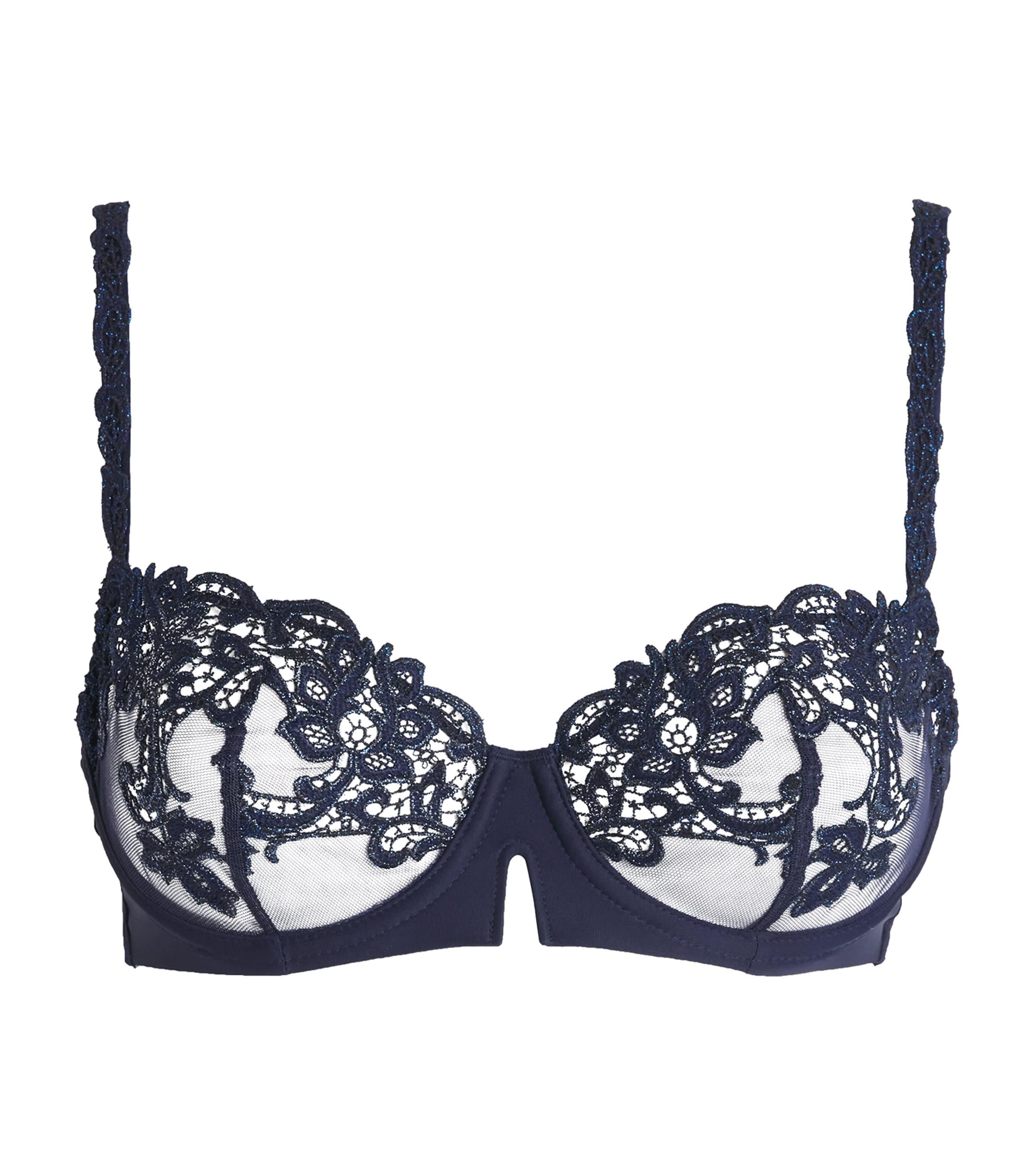 Lace Saga Half-Cup Bra 556 SAPPHIRE Image 1