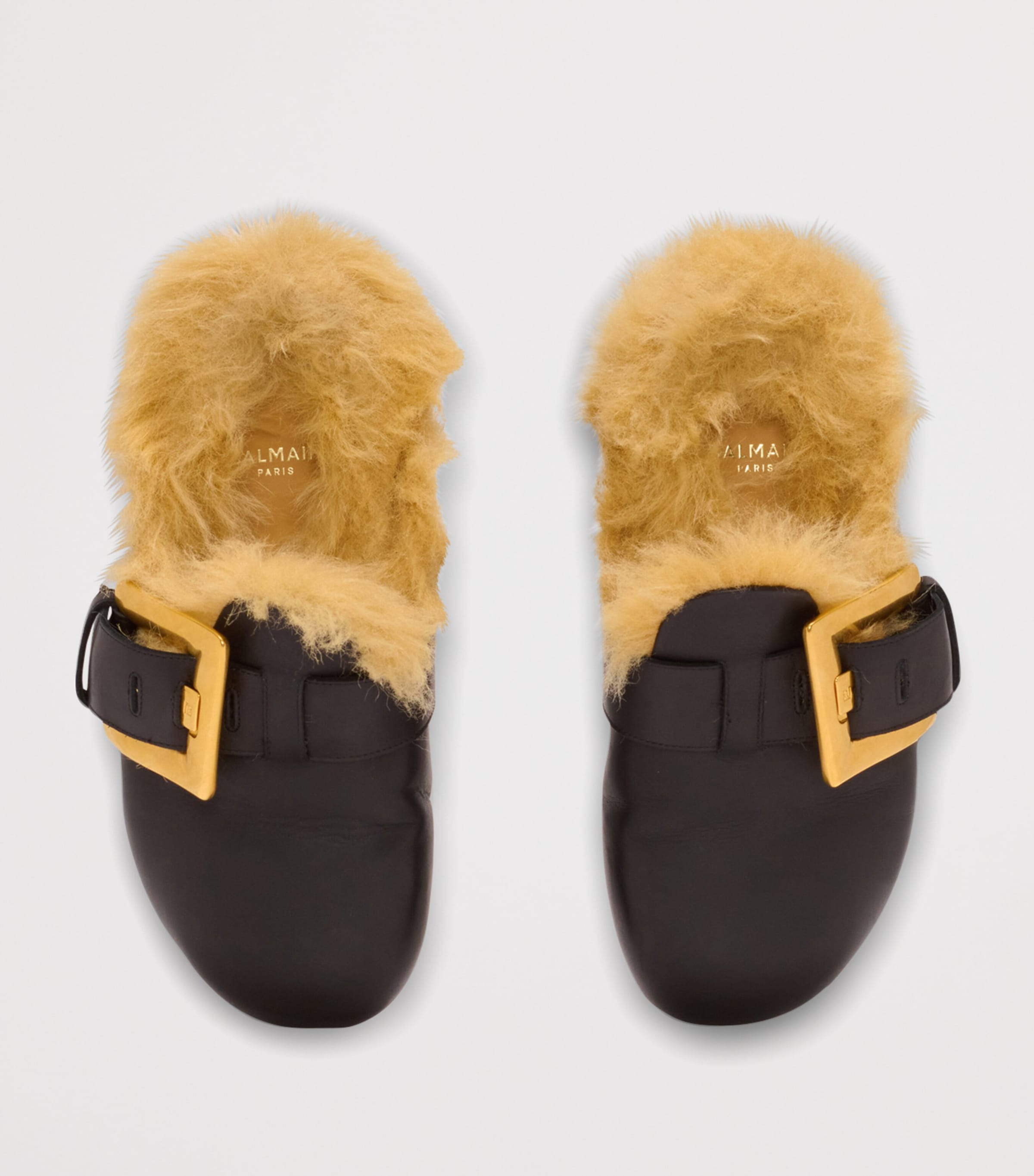 Leather Anthem Clogs 0PA NOIR Image 7