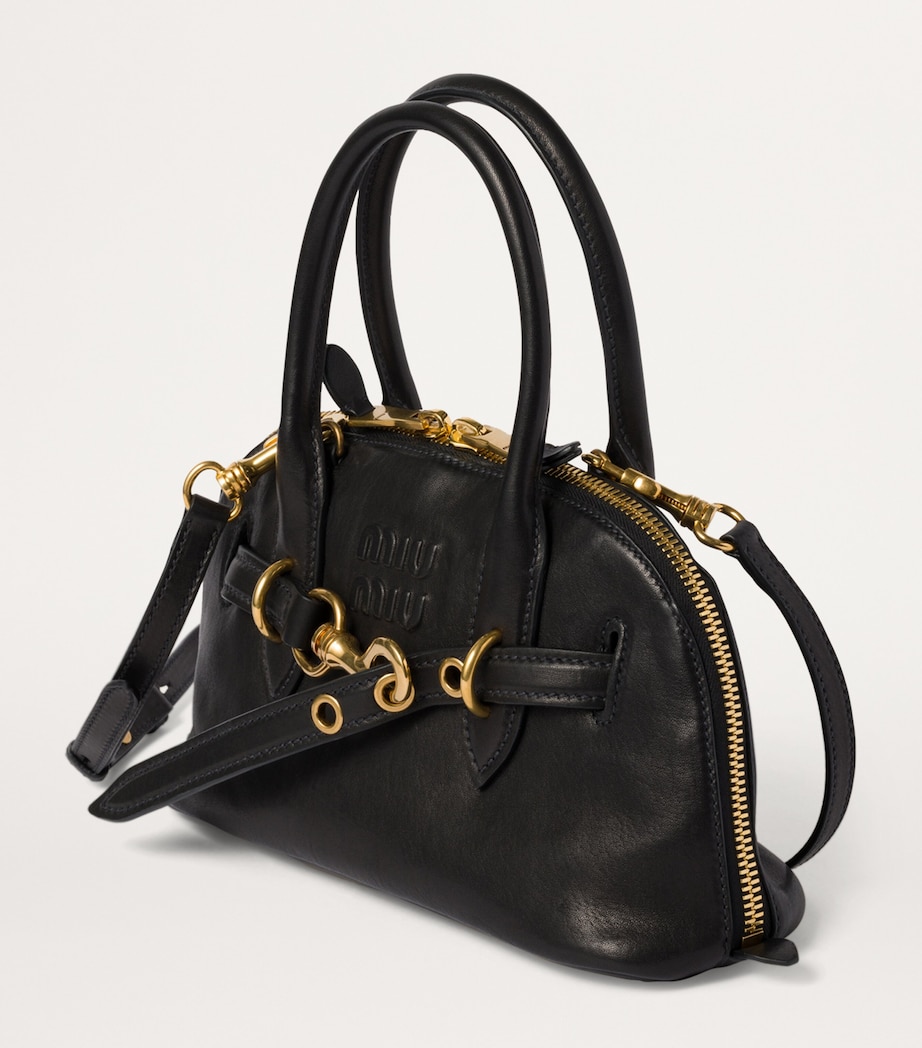 Leather Aventure Top-Handle Bag F0002 Image 2