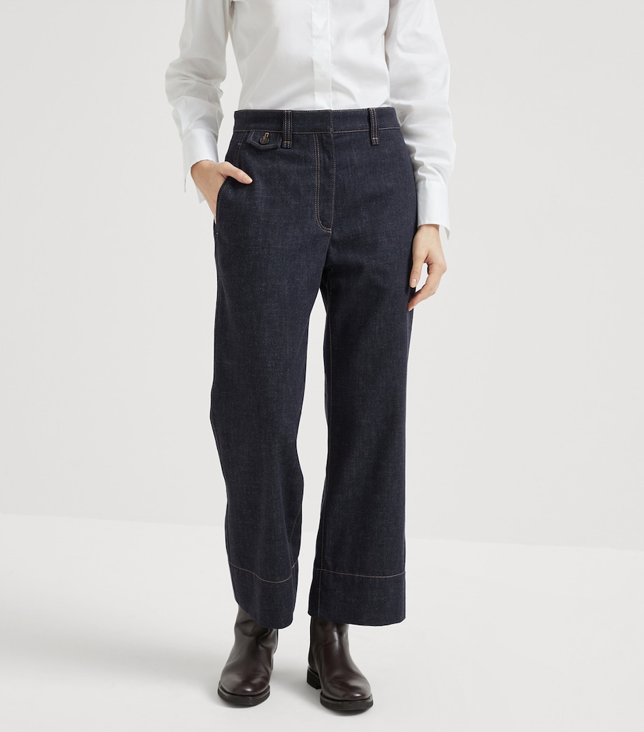 No-Fade Sartorial Square Jeans C001 Image 2