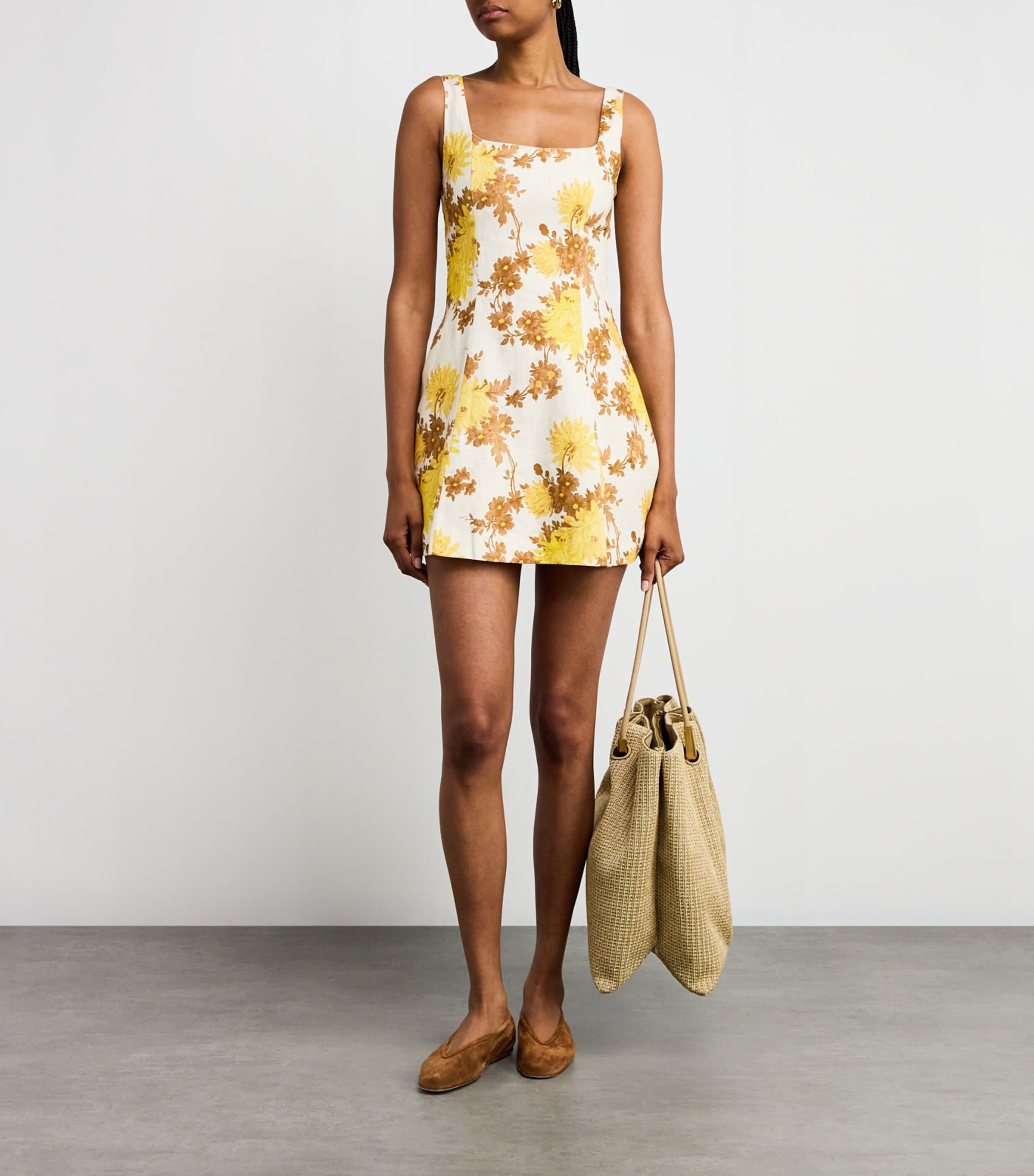 knee length dresses for ladies Felice Mini Dress Midsummer Floral main image 0