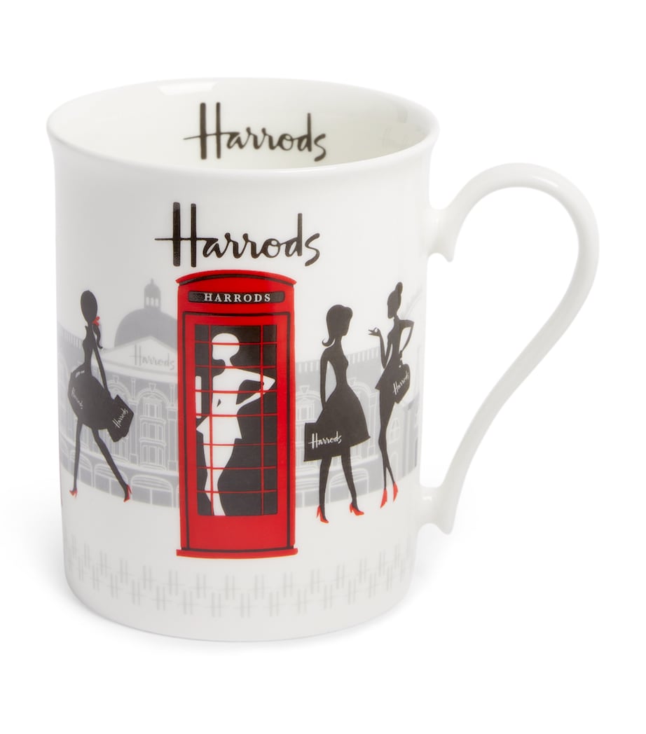 Harrods Lady Silhouette Mug Image 1