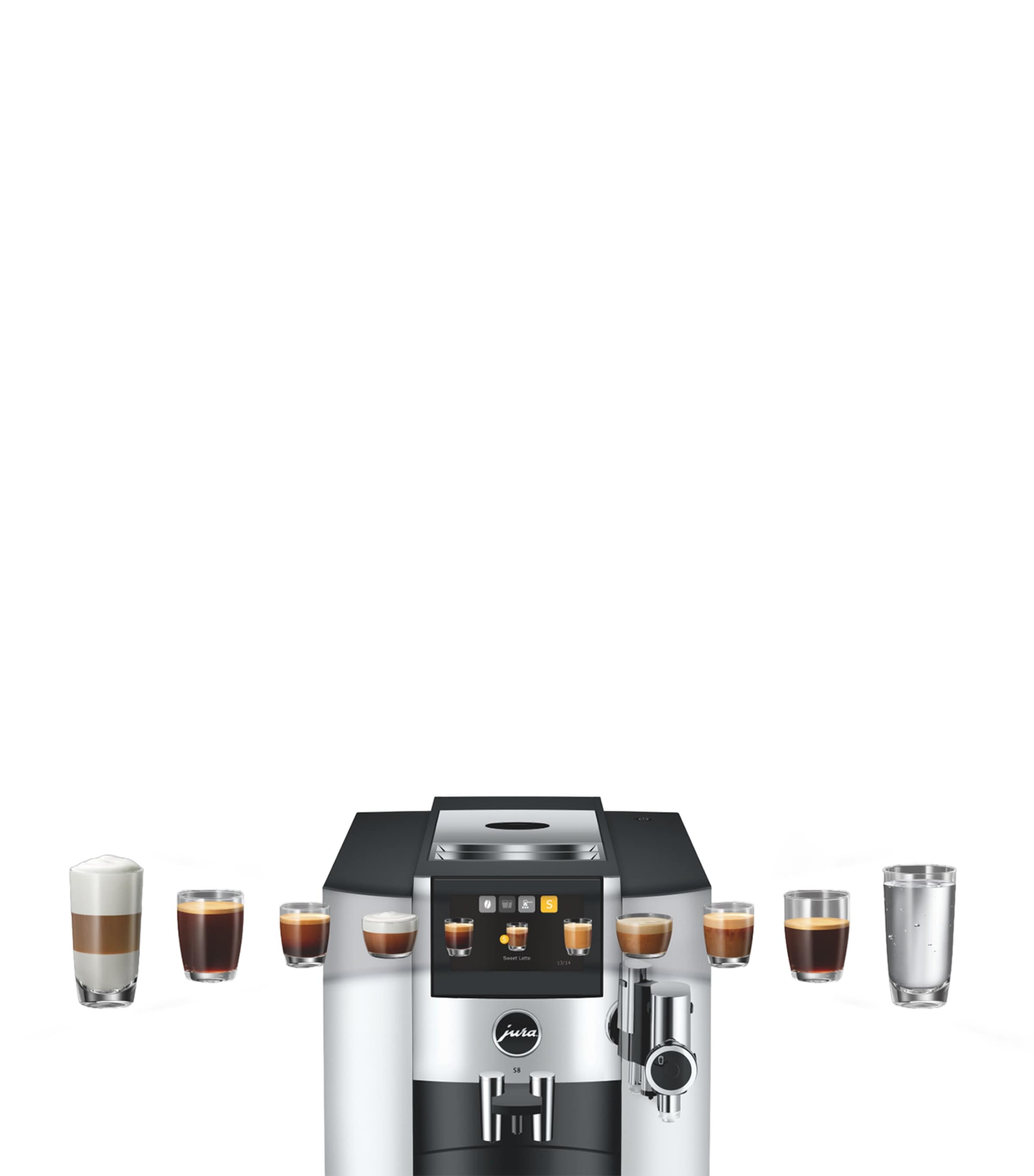 Jura S8 Coffee Machine Silver Image 8