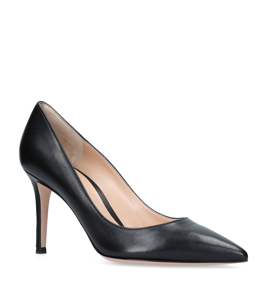 Leather Gianvito Pumps 85 NO COLOUR Image 3