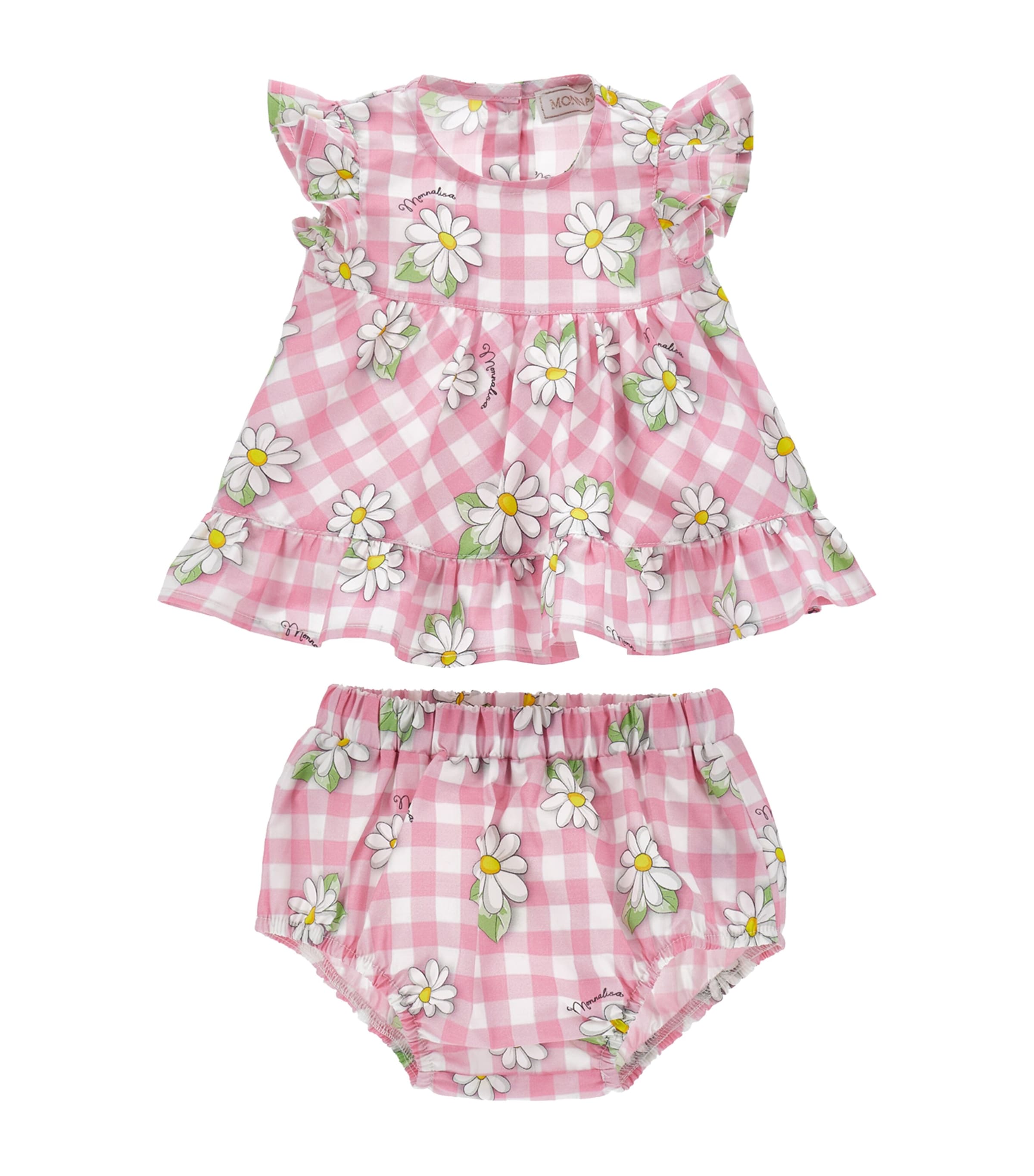 Monnalisa Top With Frilled Culottes