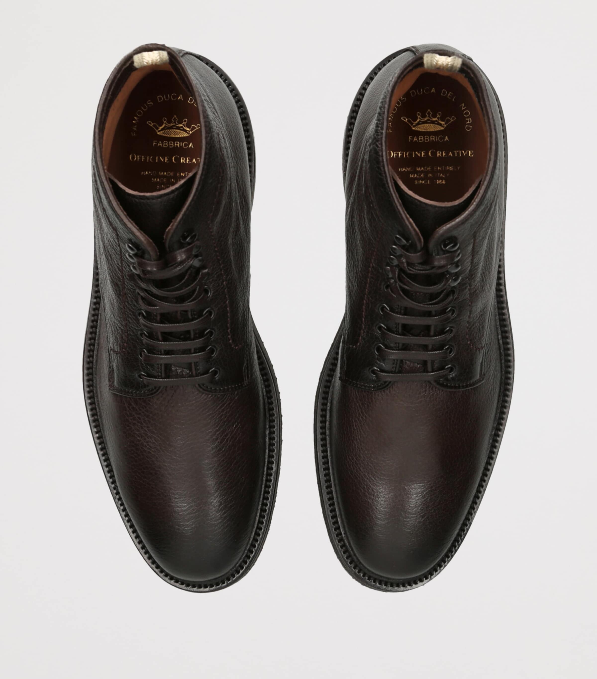 Leather Hopkins Flexi 203 Boots DARK BROWN Image 4