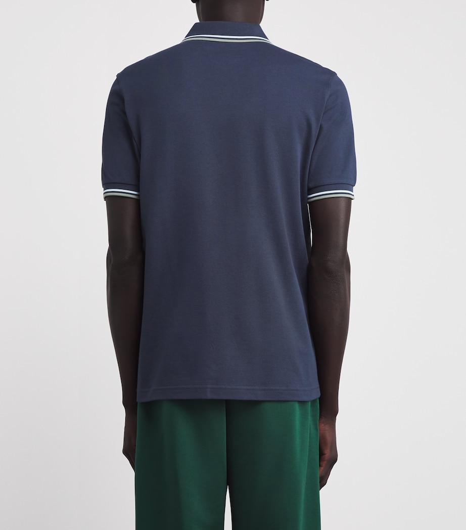 Twin Tipped Polo Shirt Z47-DRKAIRF/LIC/BAYL Image 4