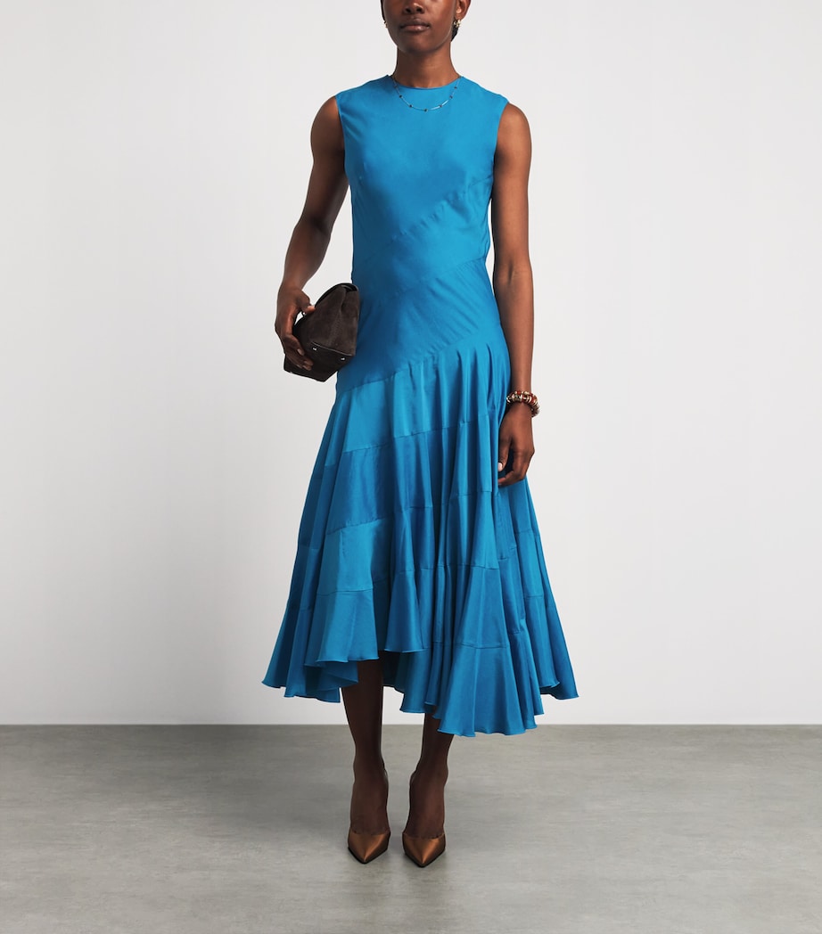 tory burch blue dress Tory Burch Dress In Pale Blue Pisces Dream