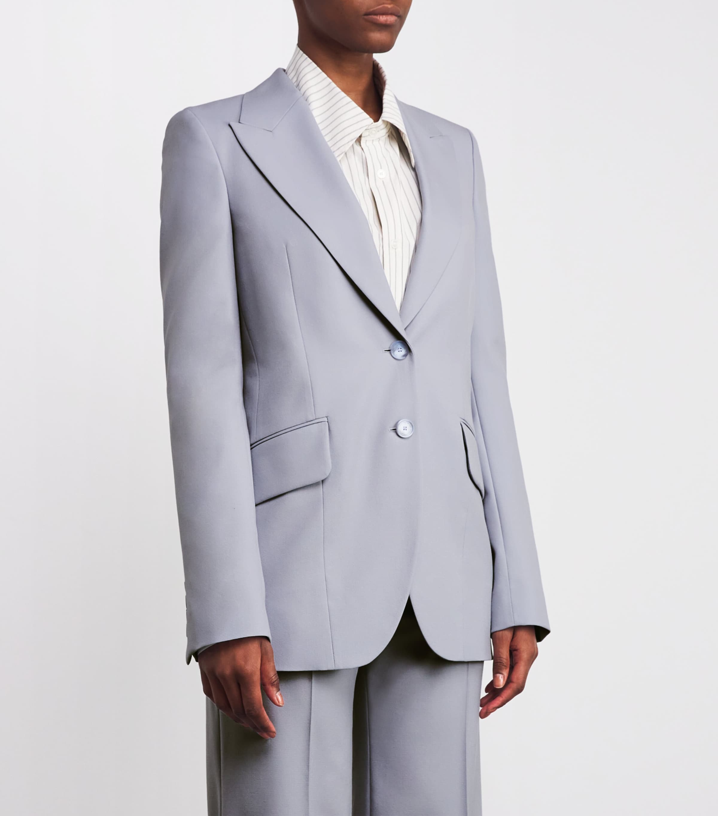 Stella McCartney Wool Single-Breasted Blazer | Harrods US