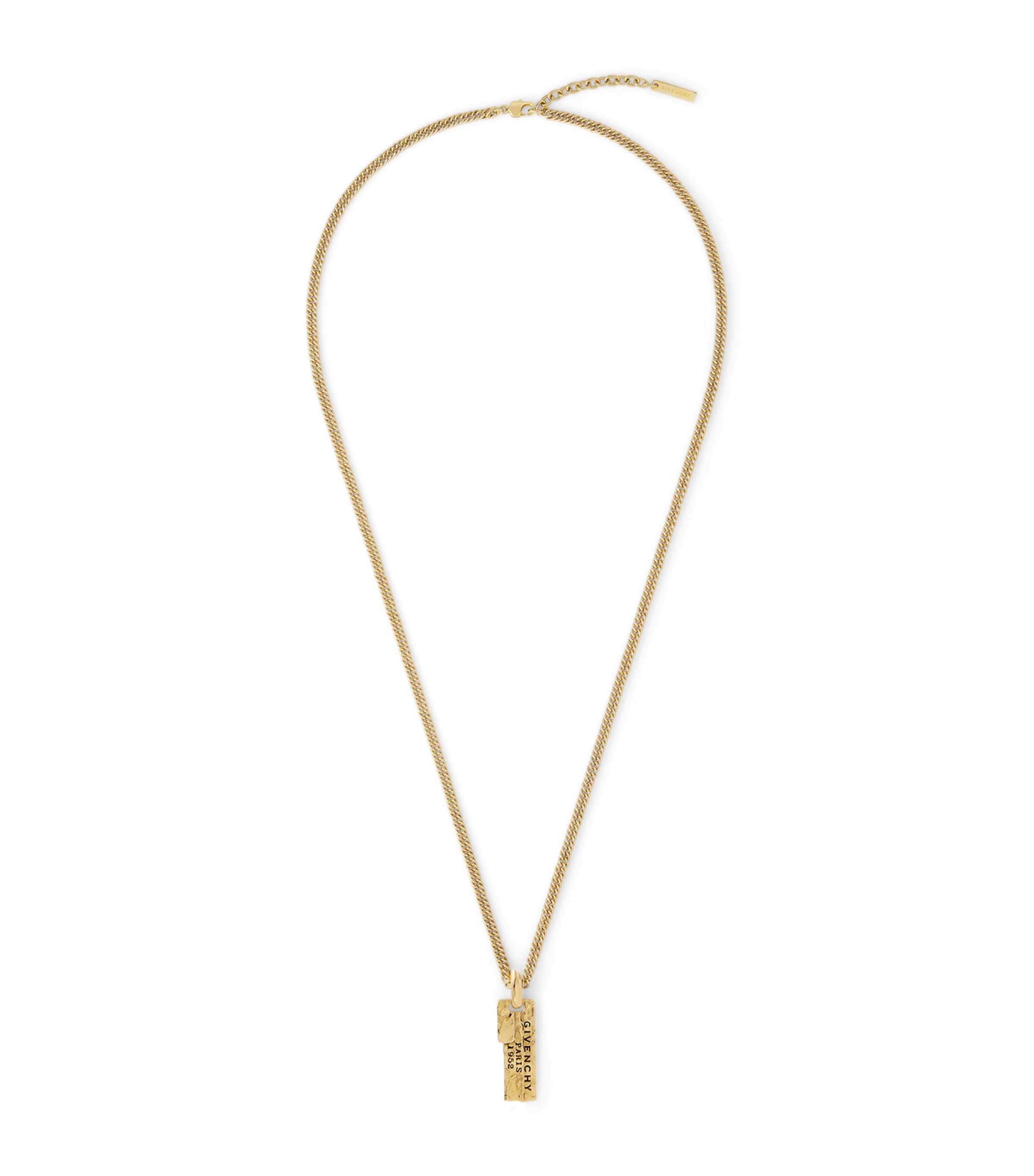 Tape Pendant Necklace ANTIC GOLDEN Image 1