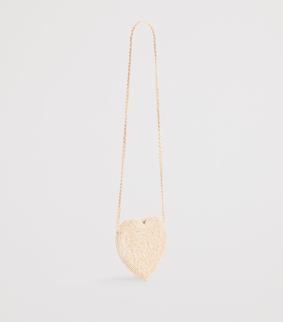 Beaded Heart Shaped Bag P00103 VITAMINS Image 2