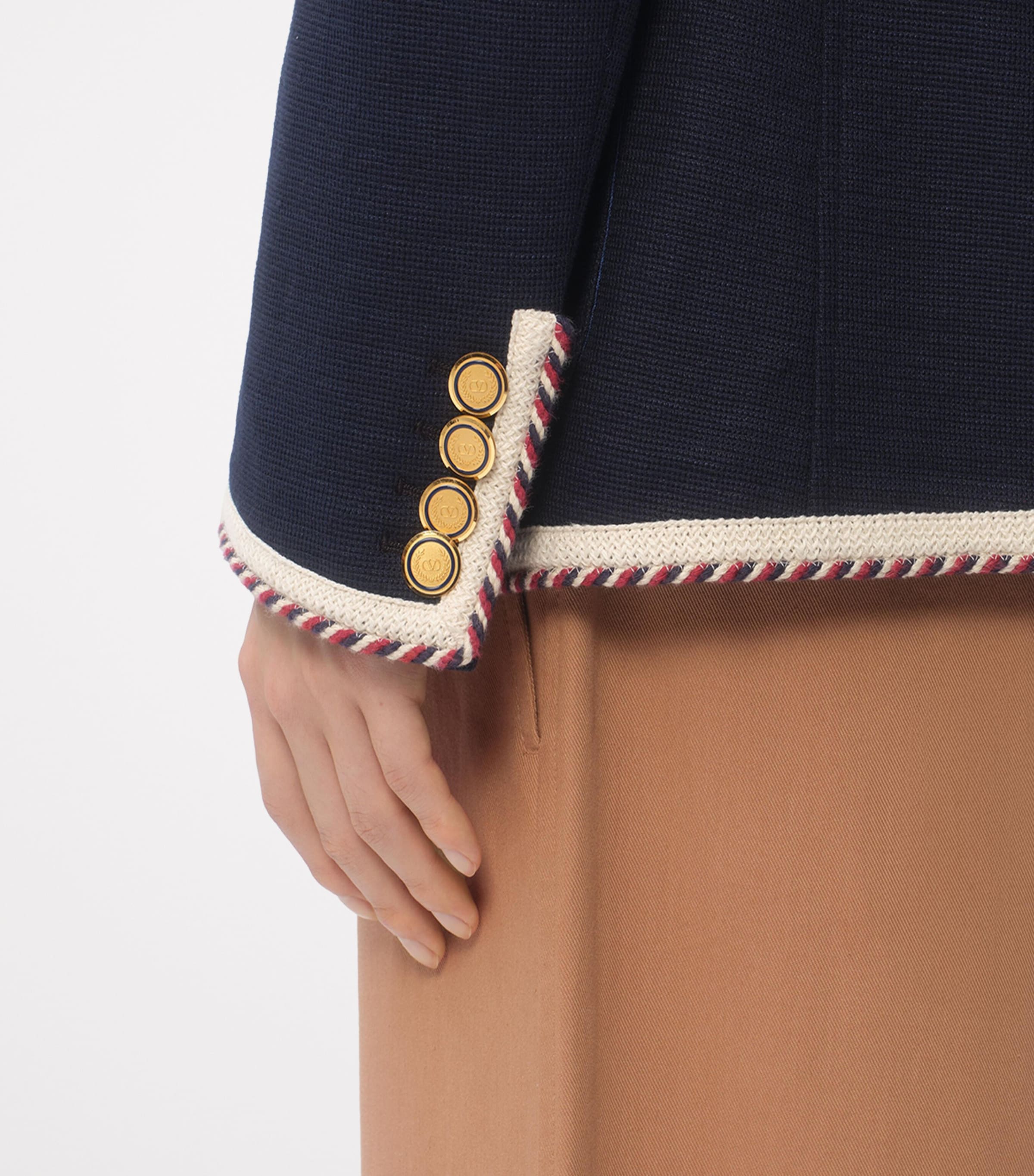 Trim-Detail Blazer 598 Image 6