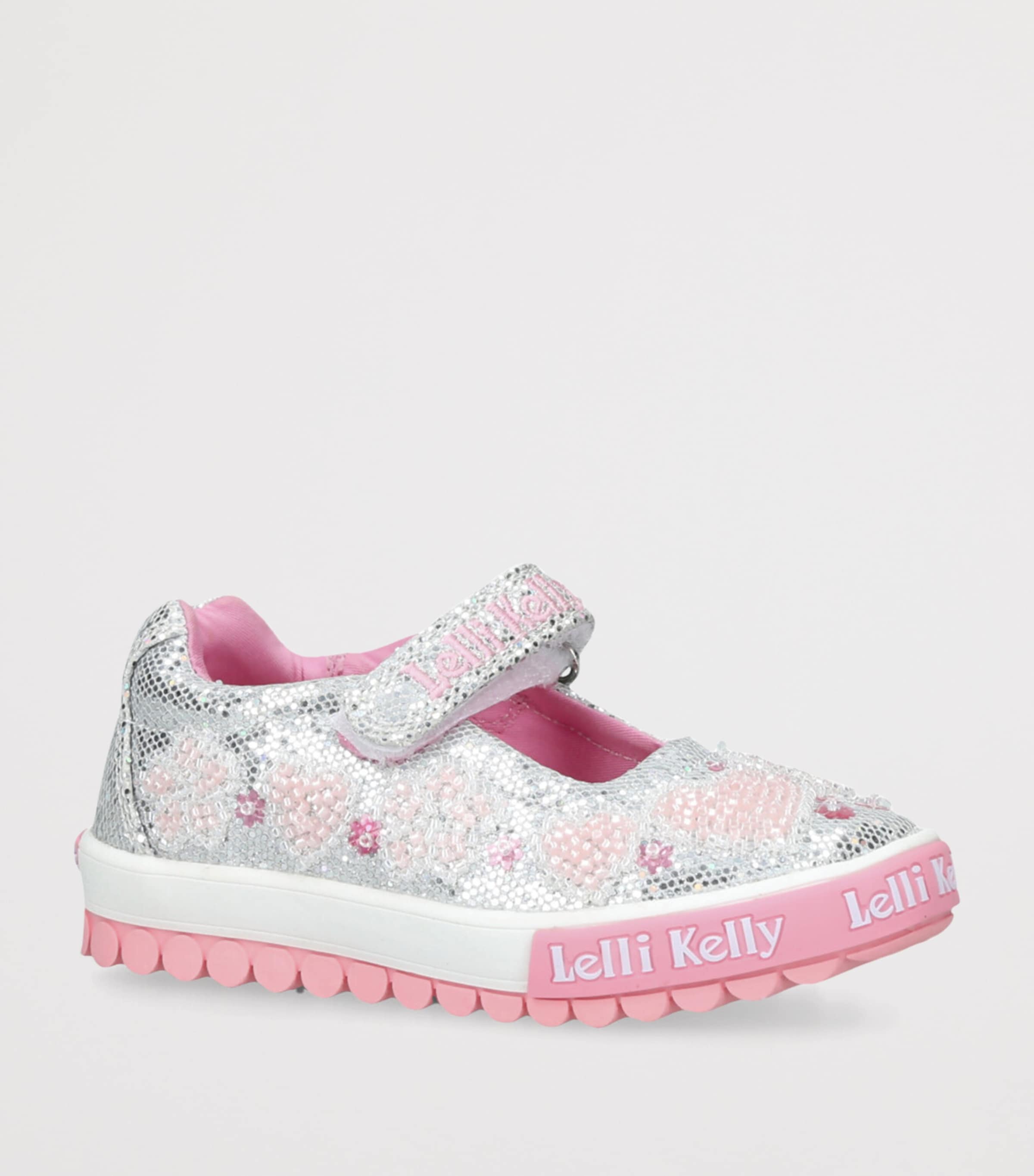 Lelli Kelly Silver Cressida Dolly Shoes Silver Image 3