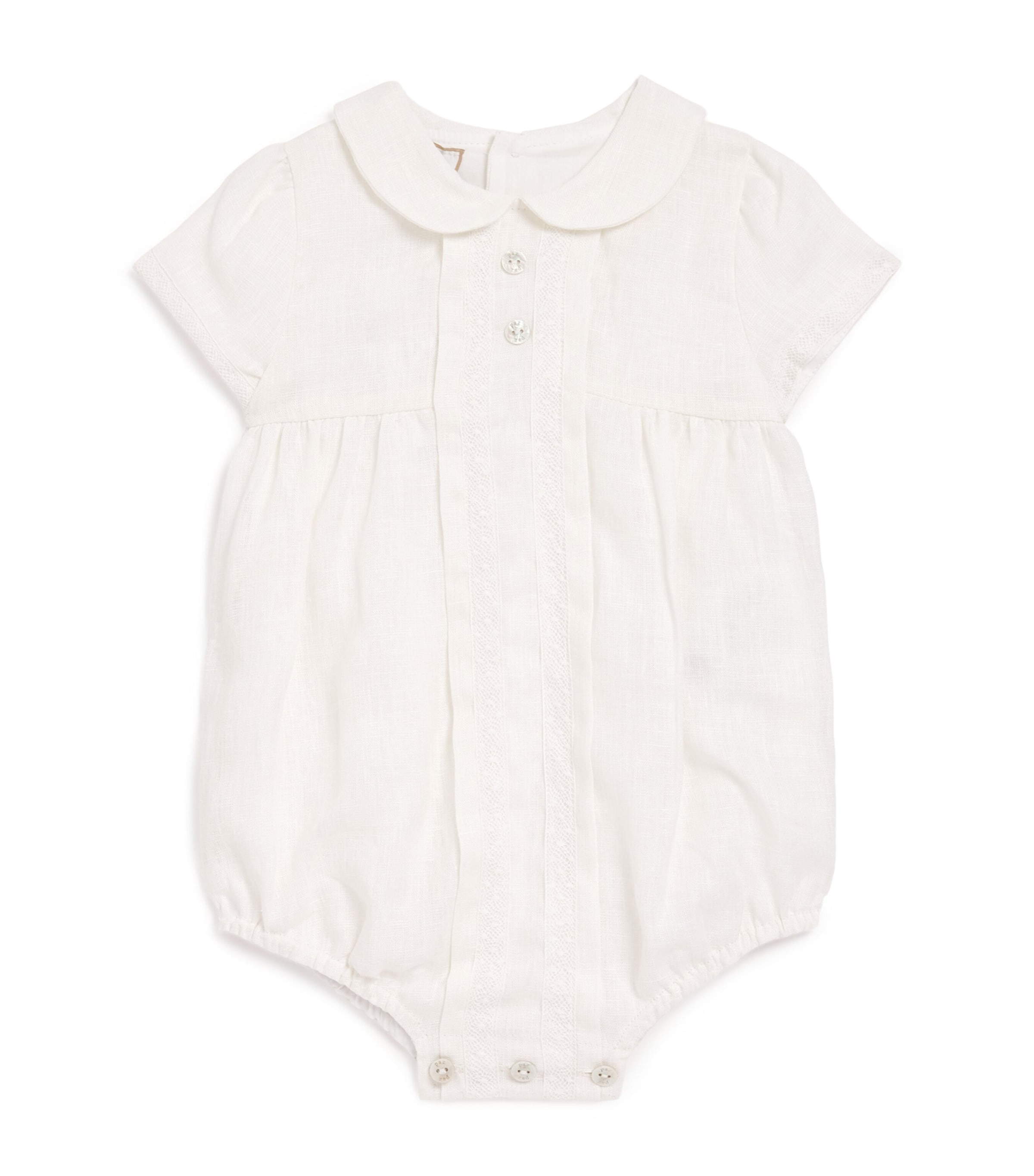 Linen Alegra Bodysuit (1-24 Months) 60 T2073 CREAM Image 1