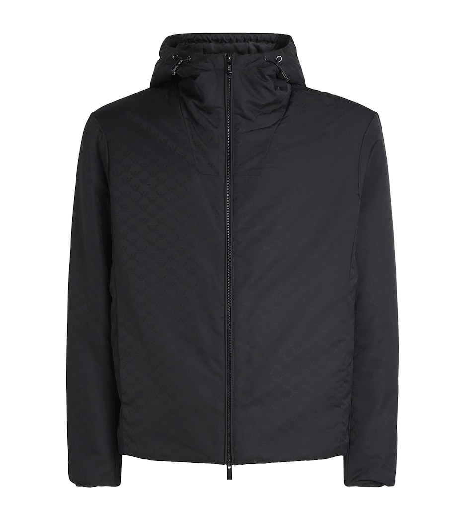 Jacquard Eagle Padded Jacket F052 Image 1