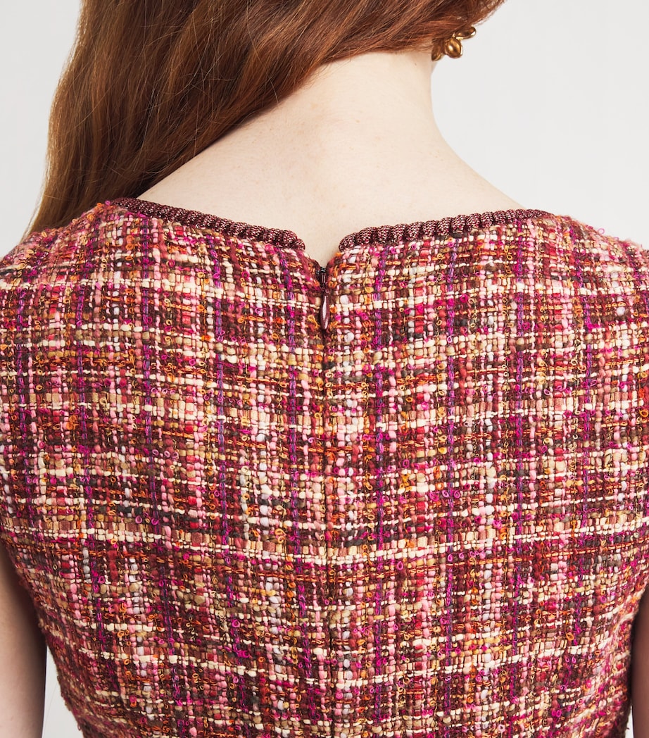 Tweed Tailored Midi Dress S9865 Image 7