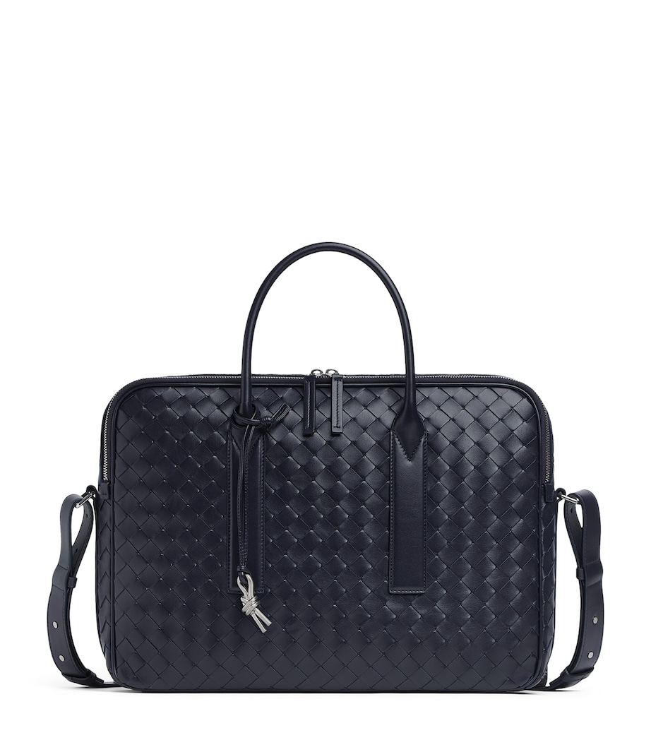 Leather Intrecciato Getaway Briefcase 4182 Image 1