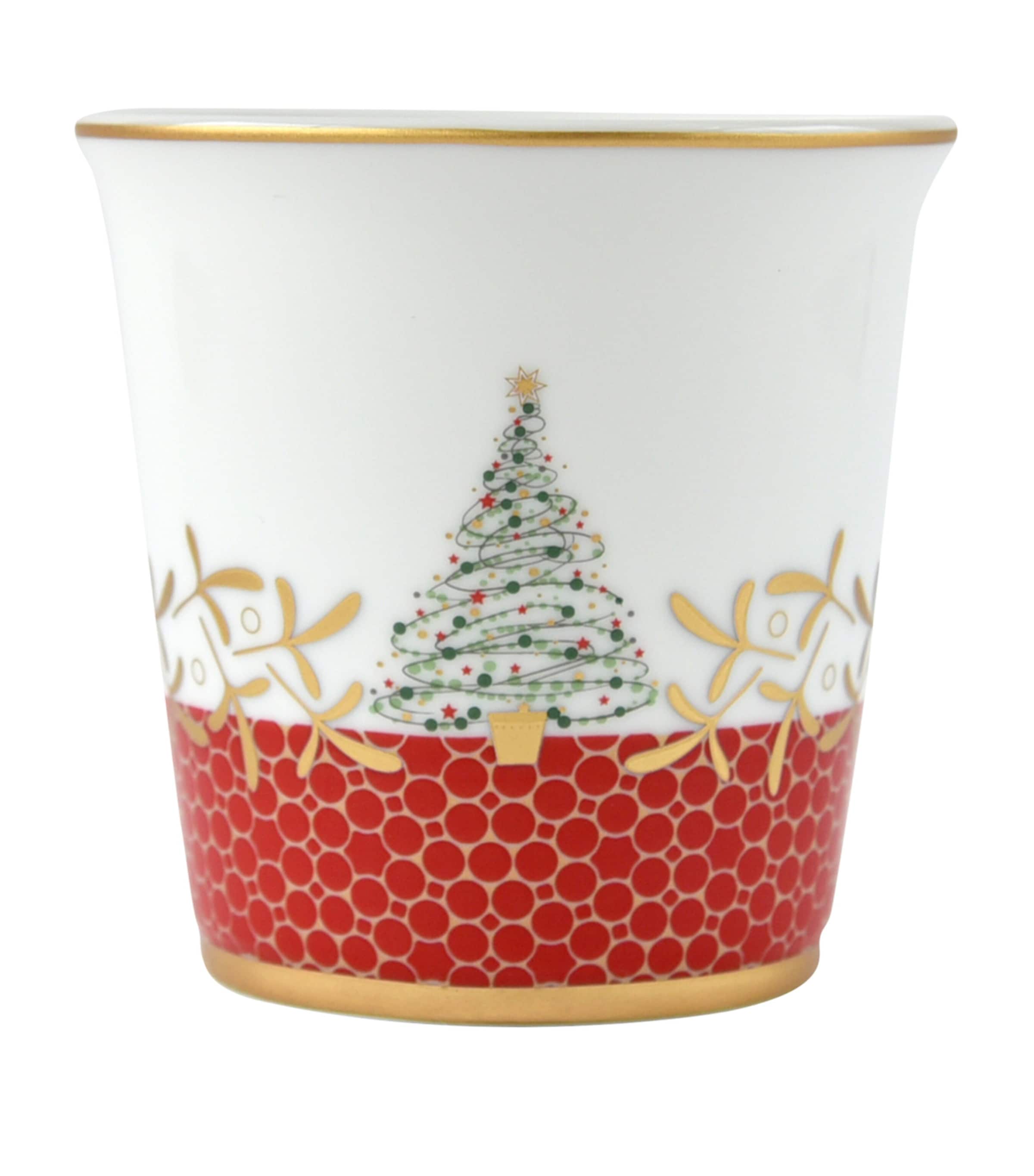 Bernardaud Noel Tumbler With Scented Candle