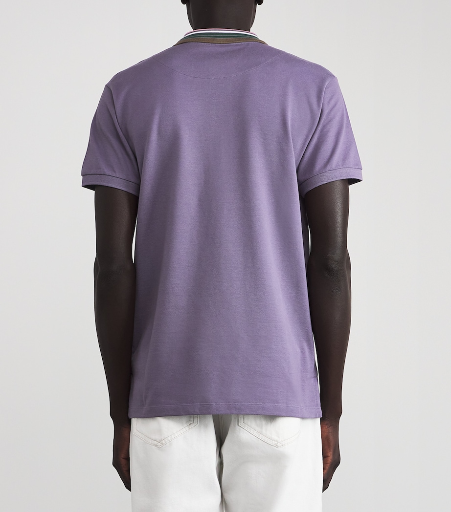 Cotton Orb Polo Shirt K405 CADET Image 4