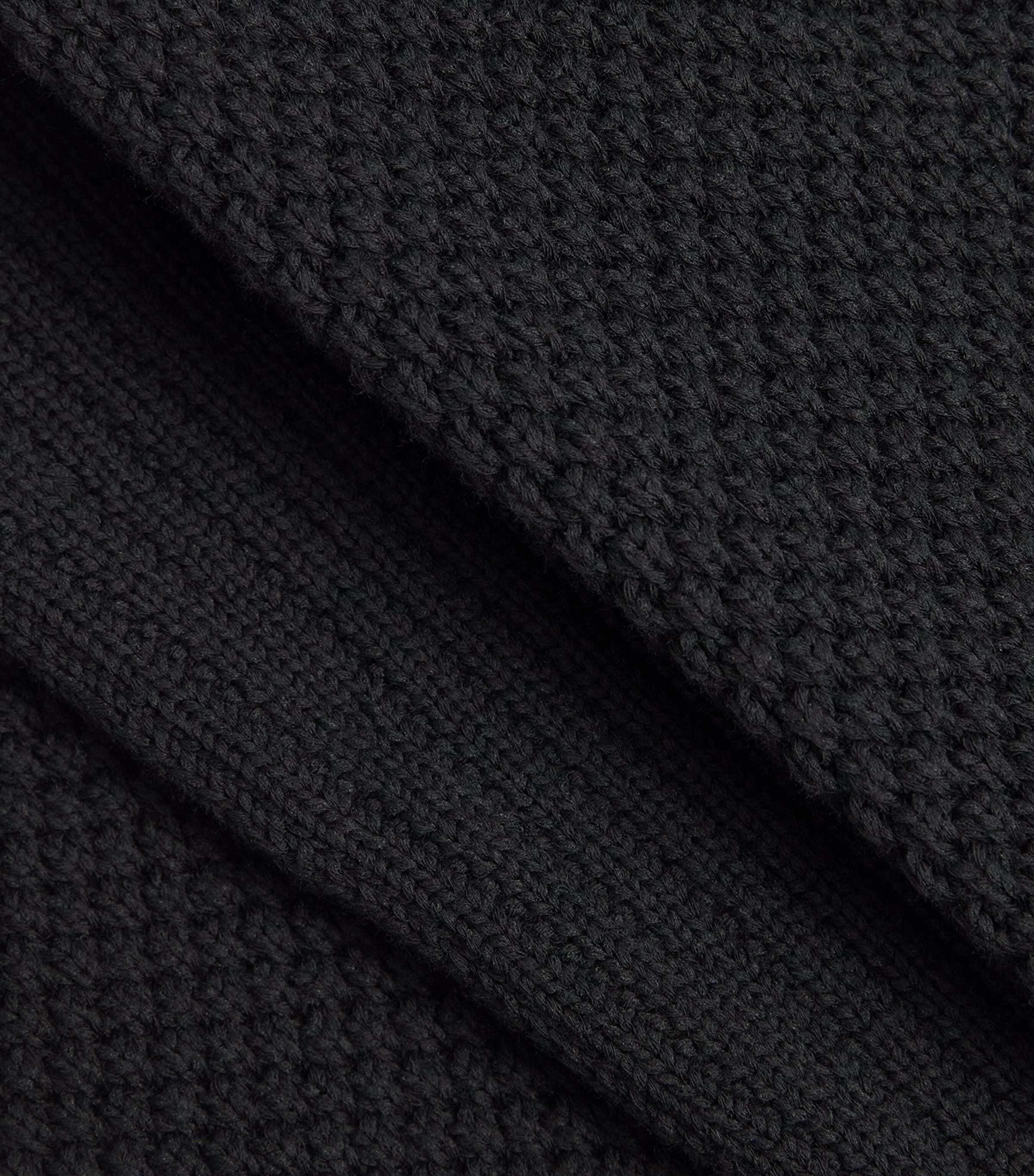 Comme Des Garçons Homme Plus Mens Textured Knit Sweater Black Image 5