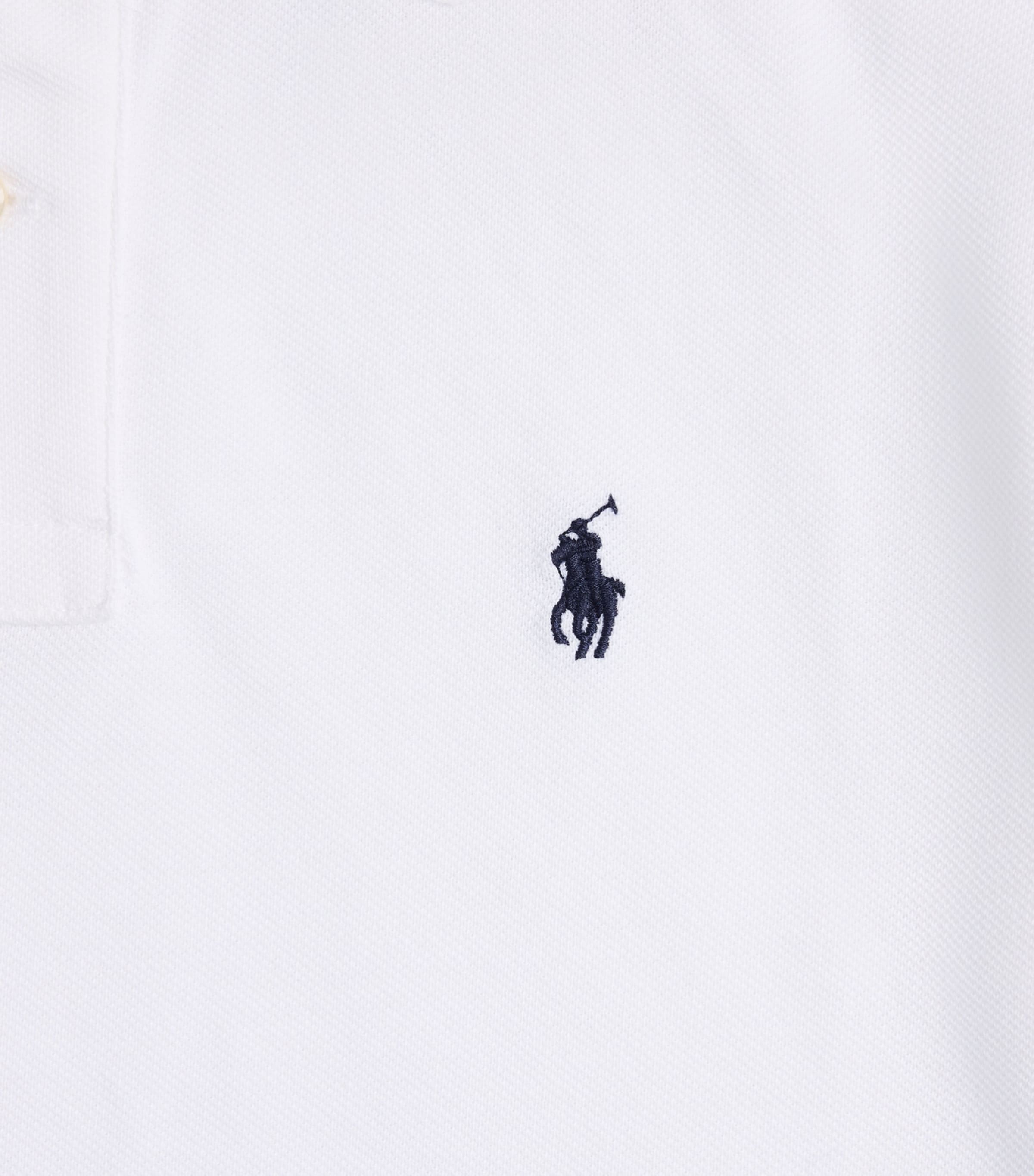 Ralph Lauren Kids Custom Fit Polo Shirt (4-7 Years) White Image 3