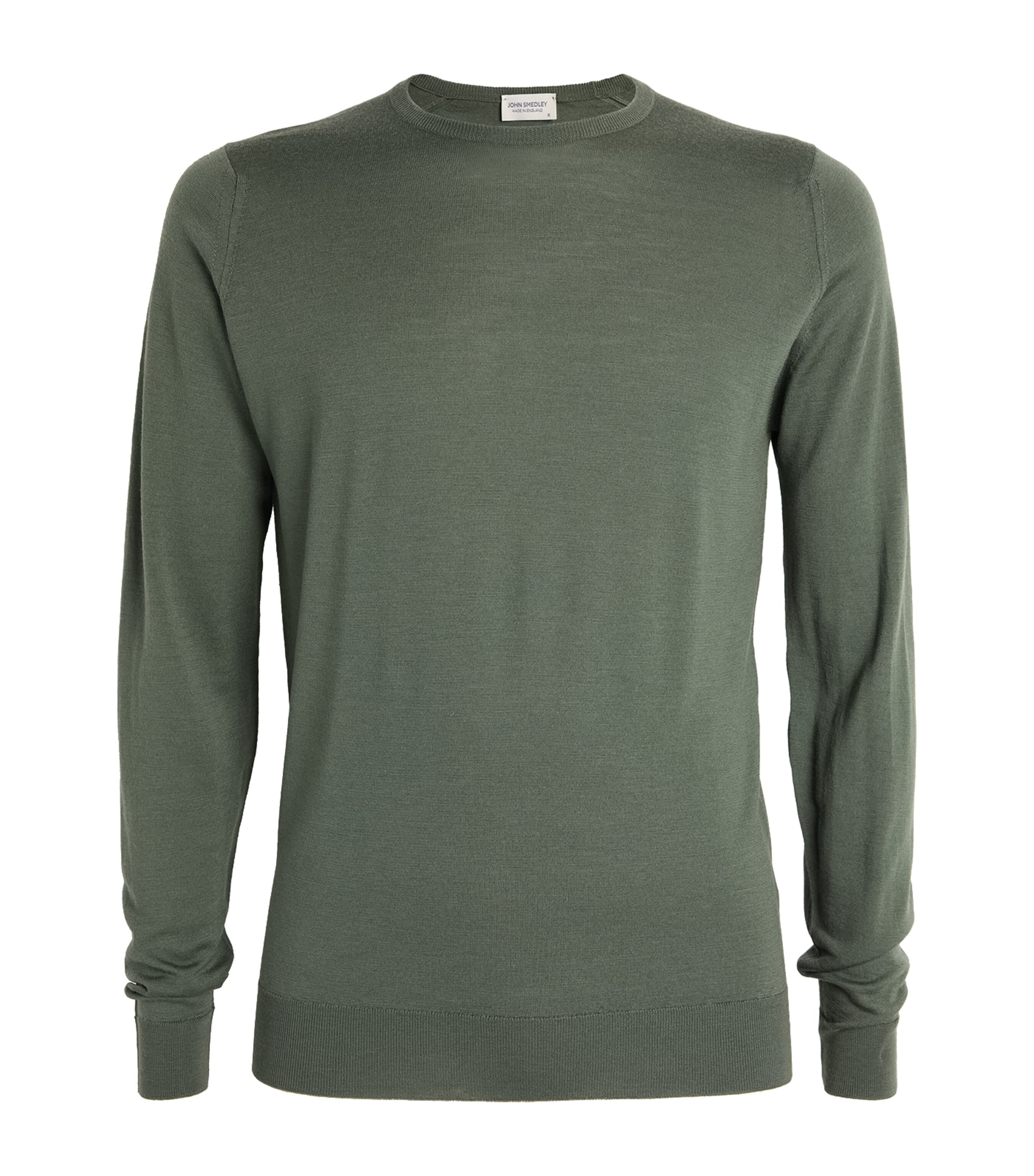 JOHN SMEDLEY EXTRA-FINE MERINO WOOL SWEATER 