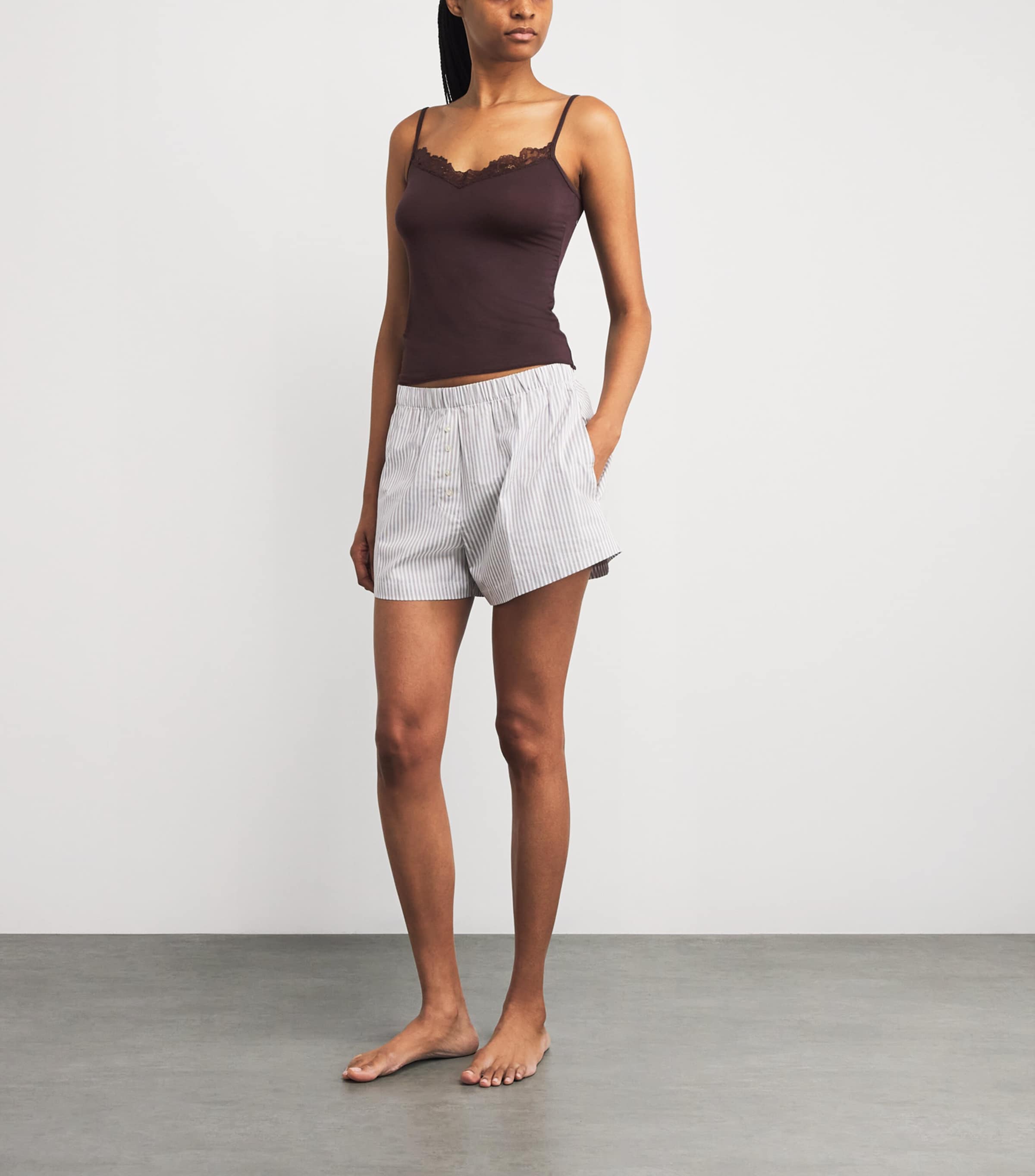 Sheer Modal Lace Camisole PHOENIX Image 2