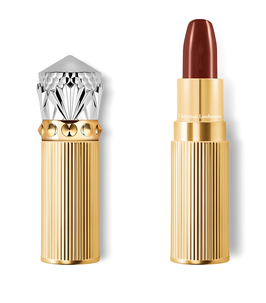 Christian Louboutin Rouge Louboutin Silky Satin On The Go Lipstick Hazel Dream Image 1