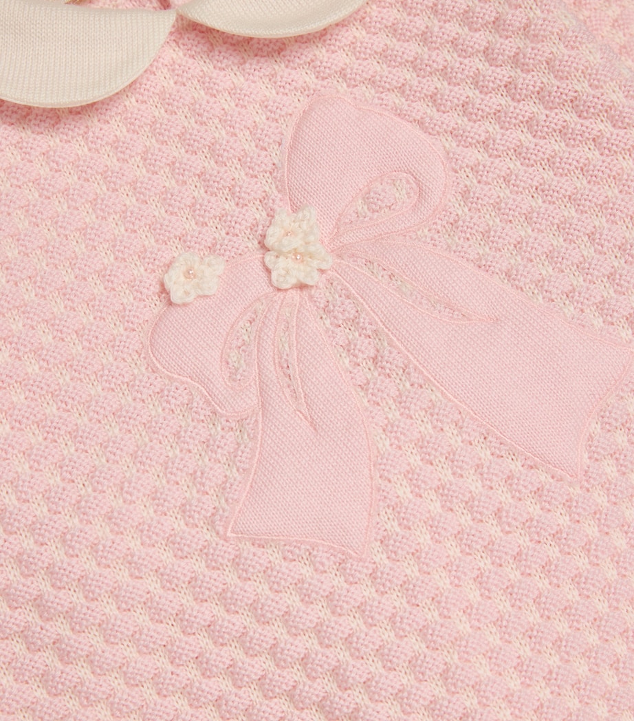 Wool Top and Trousers Set (1-24 Months) BL/RS Image 4