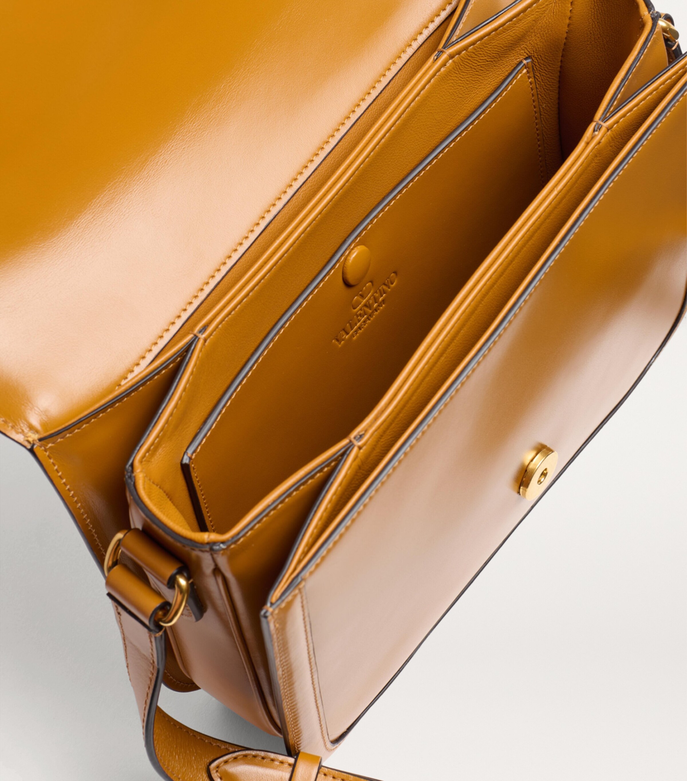 Valentino Garavani Leather 9 to 5 Shoulder Bag | Harrods UK