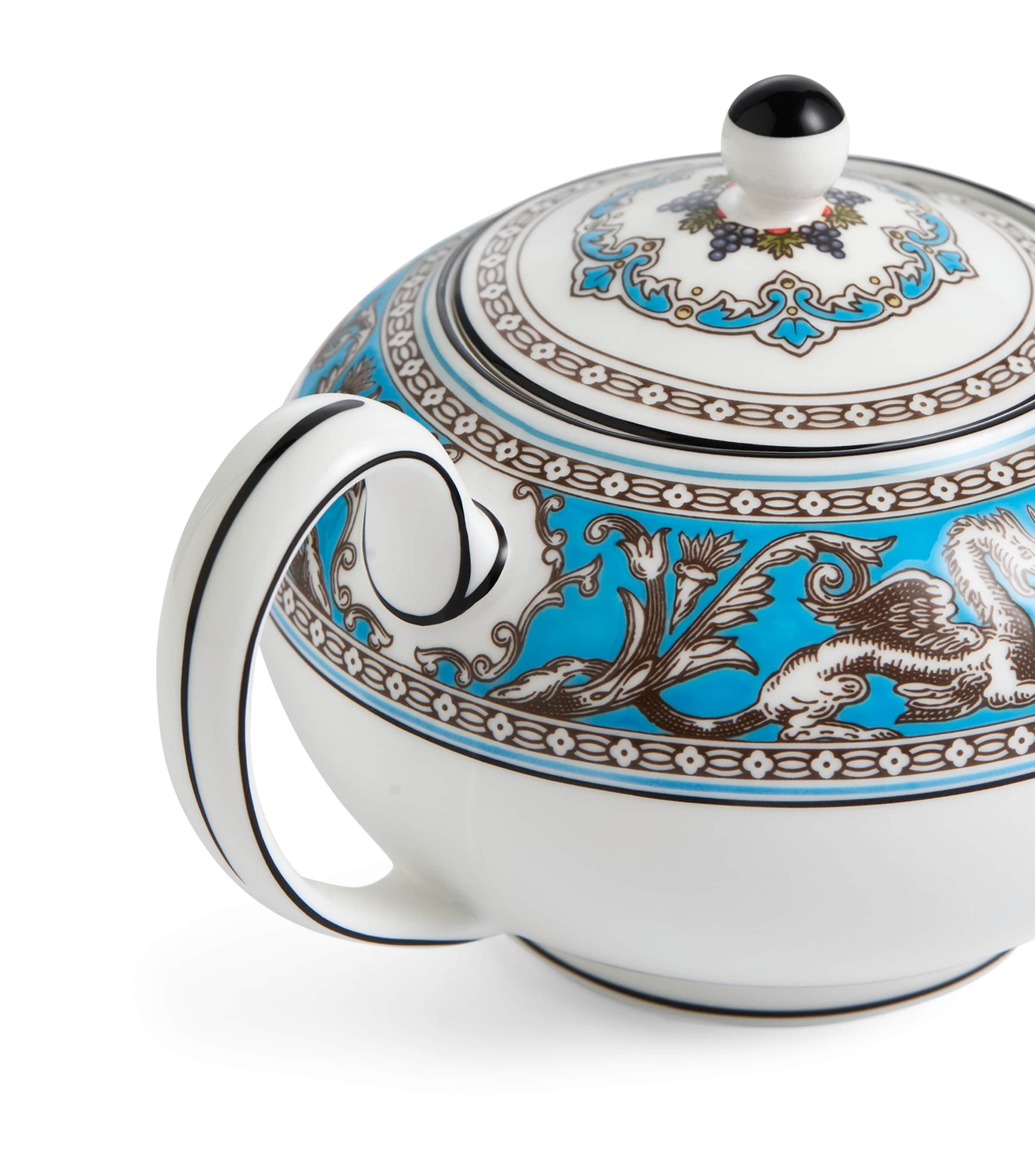 Florentine Turquoise Teapot (300ml) TURQUOISE Image 5
