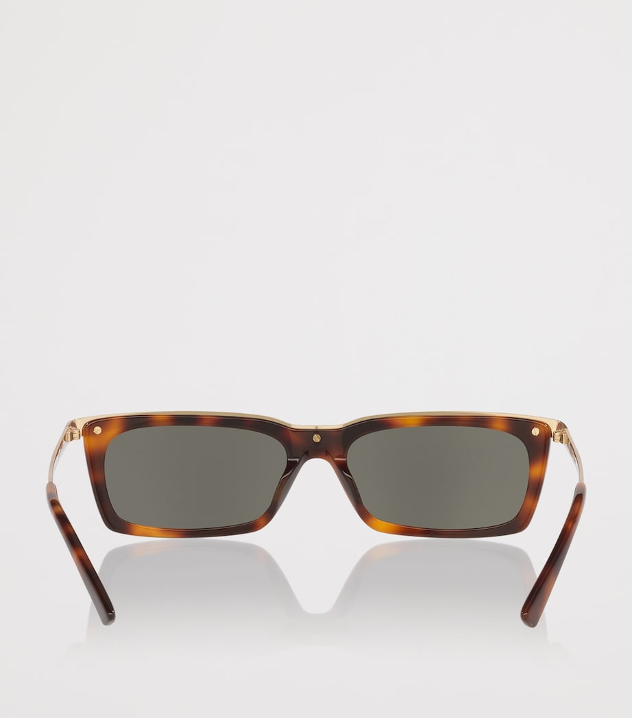 Acetate Rectangle Sunglasses 4402L1 Image 4